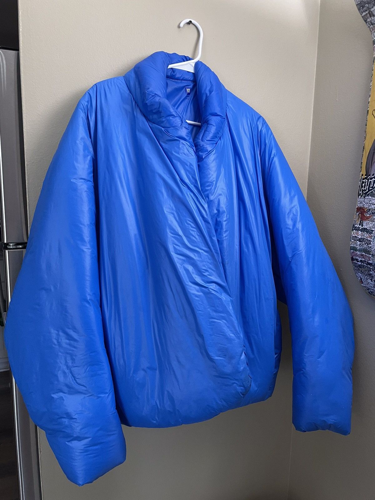 Gap × Yeezy YEEZY X GAP ROUND BLUE JACKET SIZE M - Puffer Jacket Size US M / EU 48-50 / 2 - 1 Thumbnail