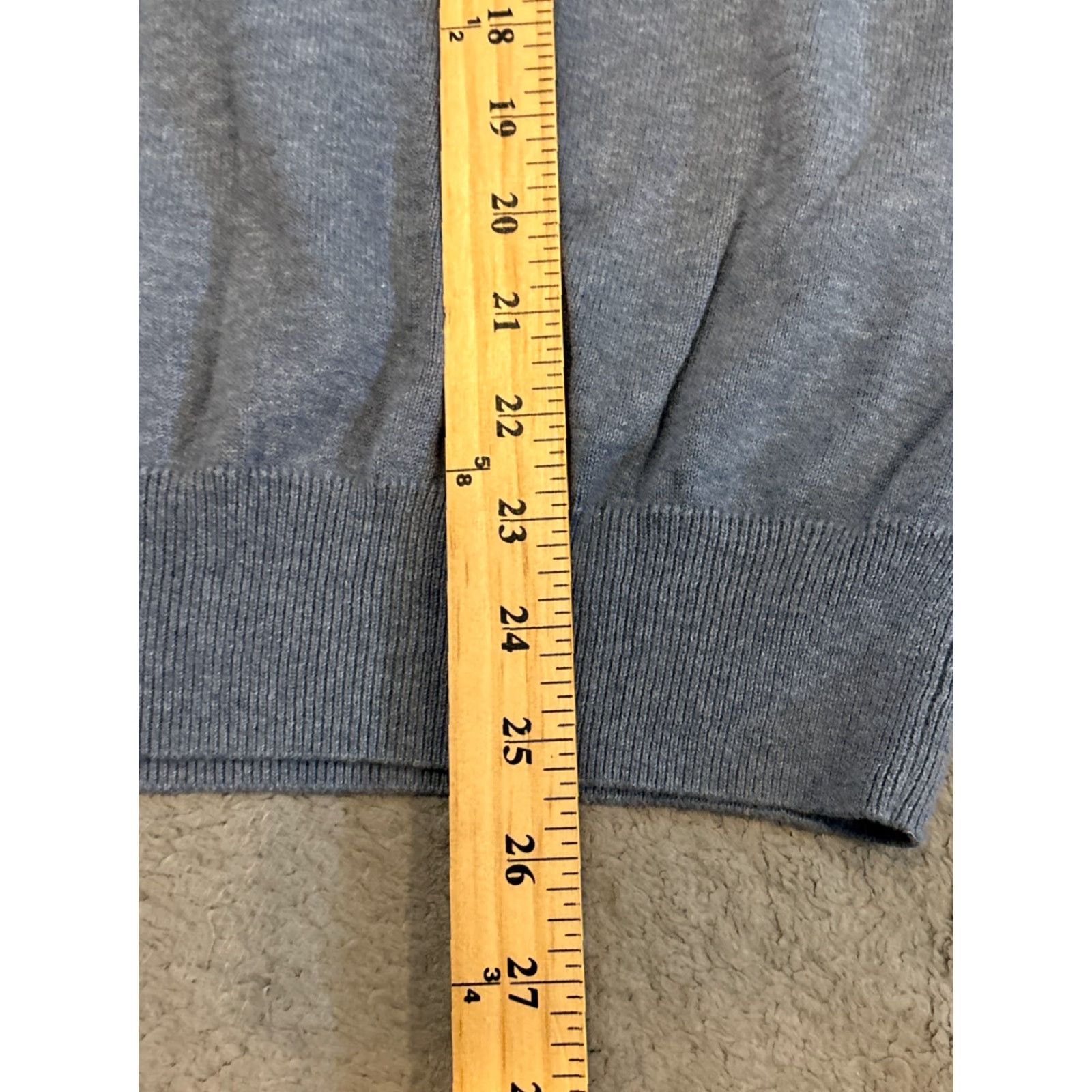 Tommy Hilfiger Tommy Hilfiger Sweater Mens Large Blue Solid Crew Neck Premium Cotton Casual Size US L / EU 52-54 / 3 - 4 Thumbnail