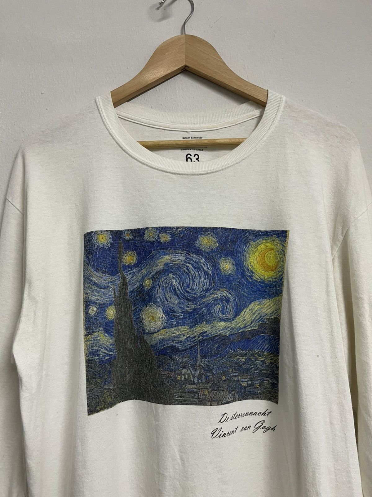 POP MART 💥De Sterrennacht Vincent Van Gogh Starry Night Art Tee Size US L / EU 52-54 / 3 - 2 Thumbnail