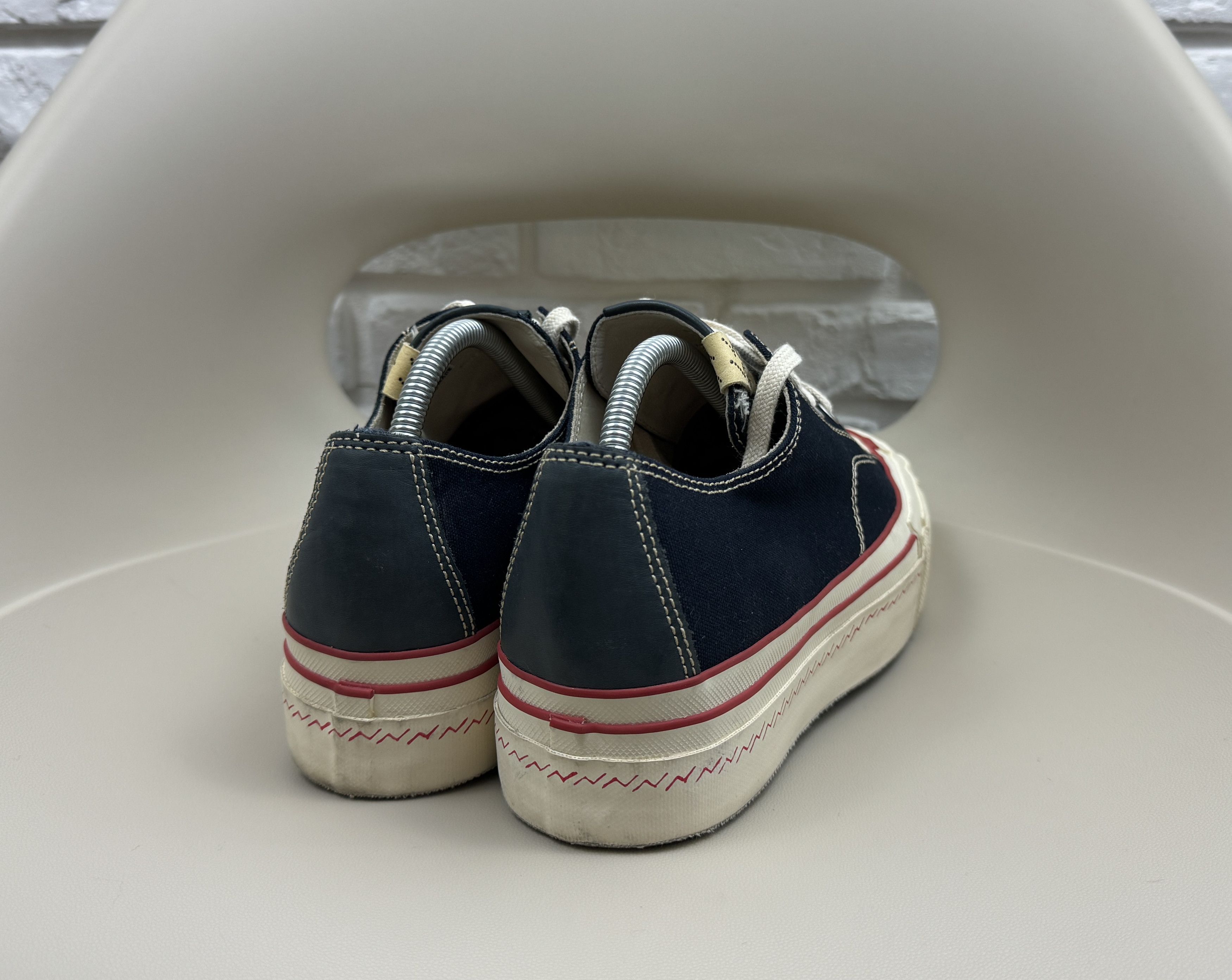 Japanese Brand Visvim Skagway Lo G.Patten Canvas Sneakers Hand Made US 8.5 Size US 8.5 / EU 41-42 - 4 Thumbnail
