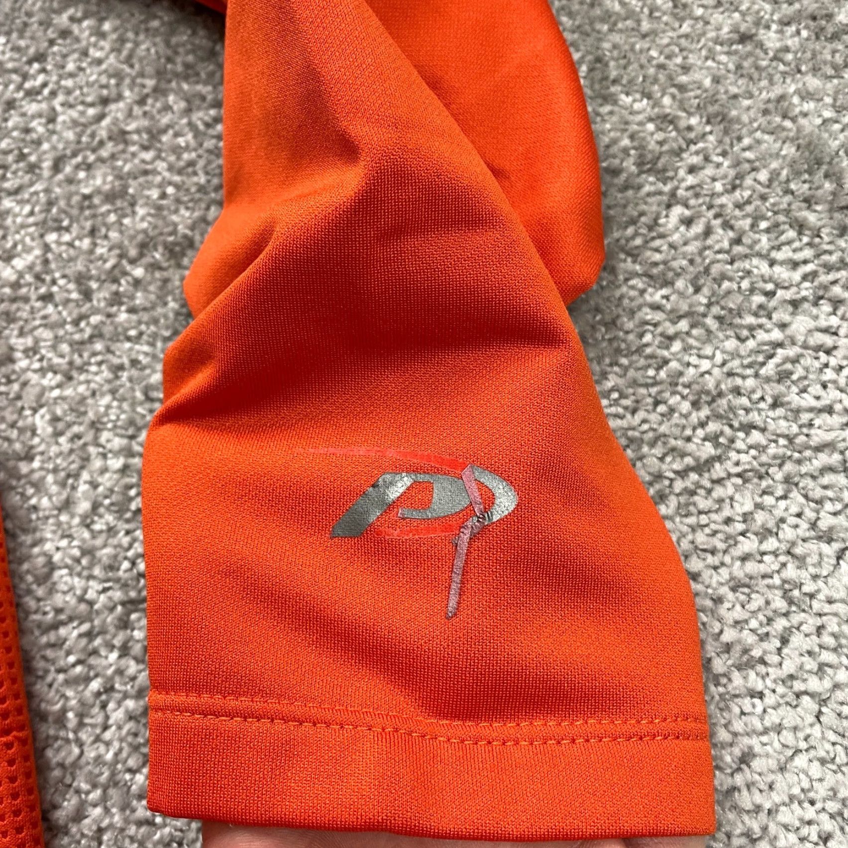 Pro Player Pro Player Perform Dri Jacket Mens M Orange 1/4 Zip Breathable Outdoor Activewear Shirt (Note: adjust to one-word category) Size US M / EU 48-50 / 2 - 5 Thumbnail