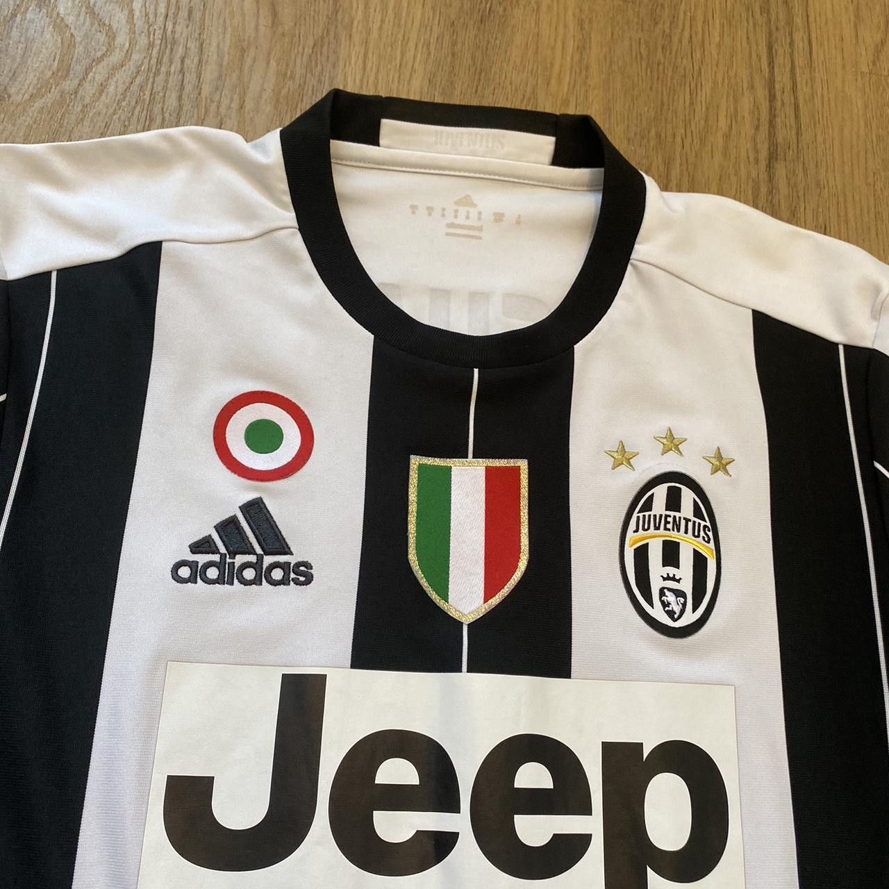 Adidas 2016-17 *9 Higuain Juventus Adidas Home Jeep Football Shirt Size US S / EU 44-46 / 1 - 4 Thumbnail