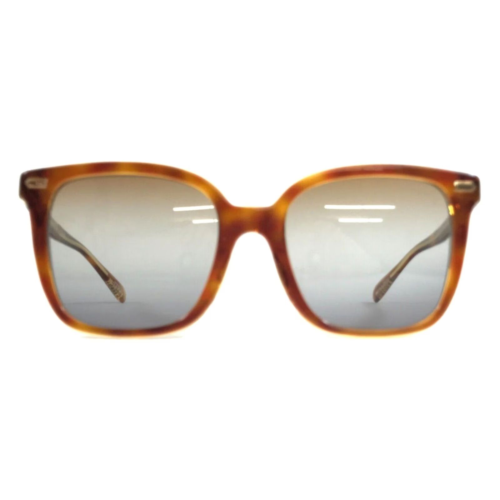 Coach Sunglasses HC8381U CL918 57563J Dark Tortoise Brown  display picture 3