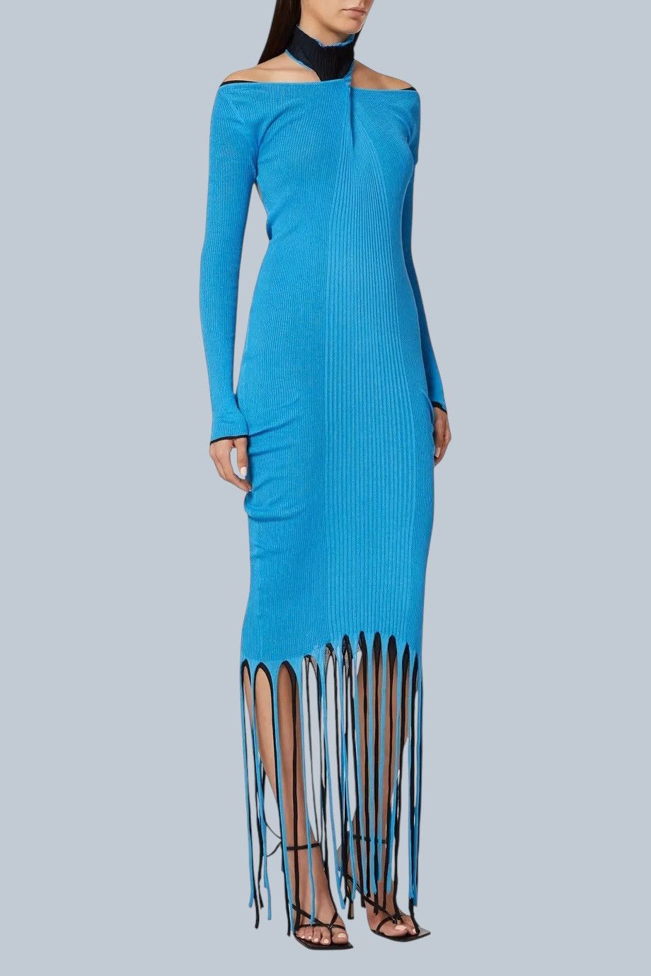 Bottega Veneta Bottega Veneta fringed knit dress pre-fall 2020 M Size M / US 6-8 / IT 42-44 - 4 Thumbnail