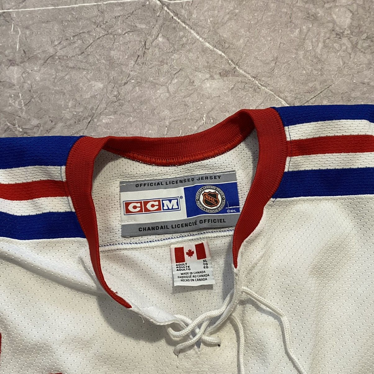 NHL × Vintage VINTAGE NEW YORK YANKEES RANGERS NHL HOCKEY JERSEY CCM 90s Size US XL / EU 56 / 4 - 7 Thumbnail