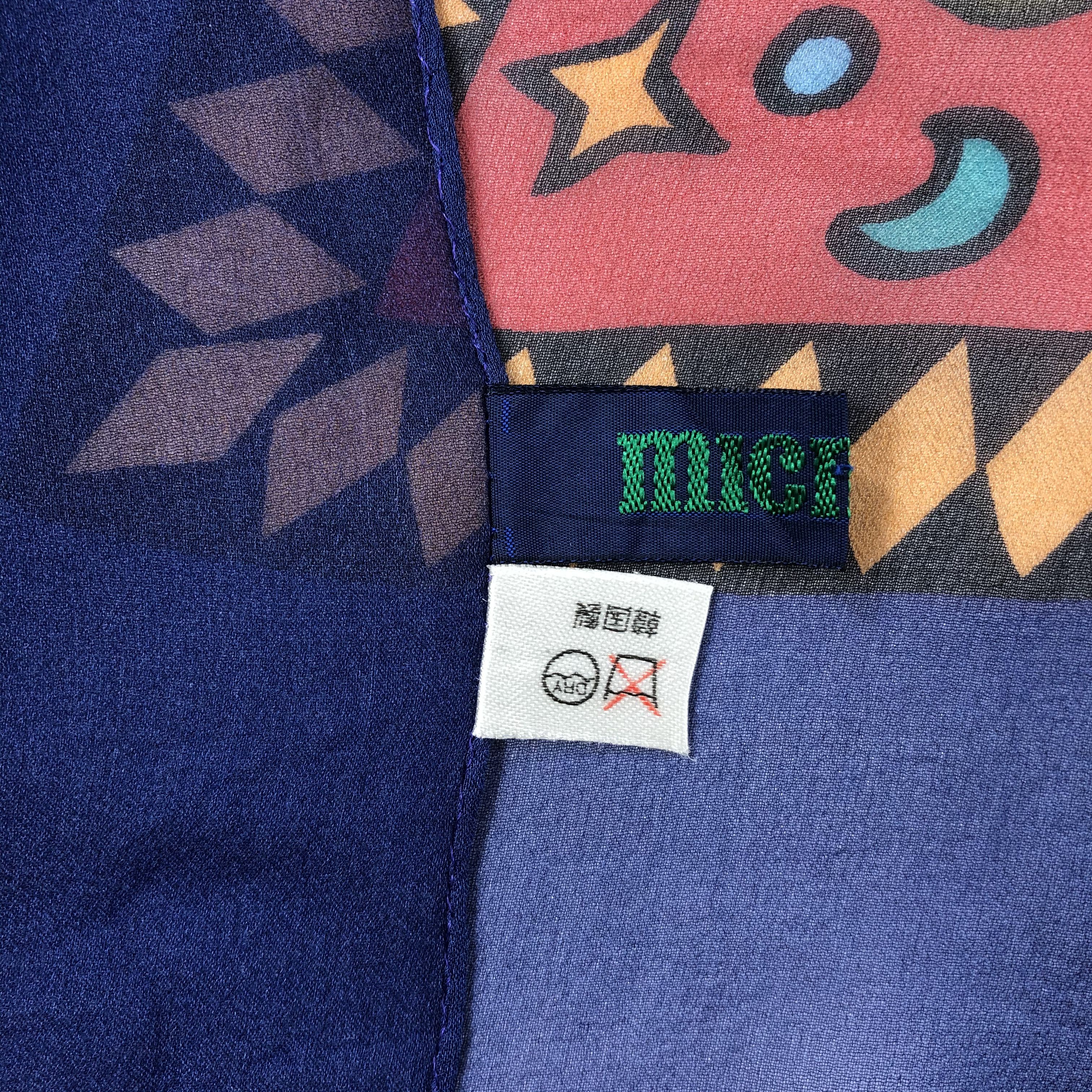 Vintage Vintage Silk Scarf Size ONE SIZE - 6 Thumbnail