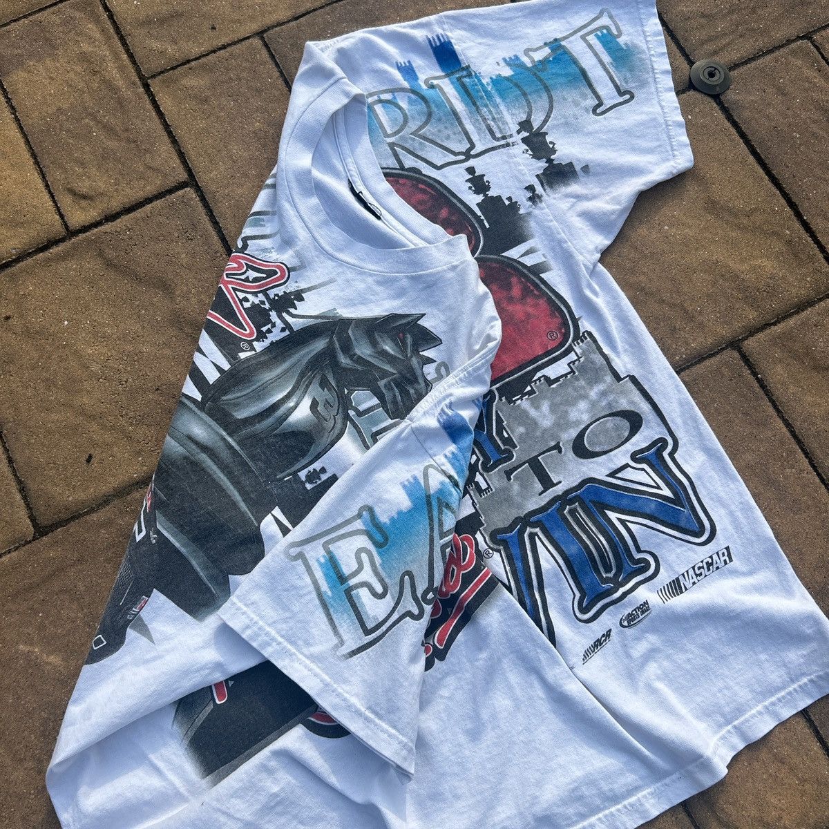 NASCAR NASCAR Dale Earnhardt Sr making moves chessboard AOP 90s Size US XL / EU 56 / 4 - 7 Thumbnail