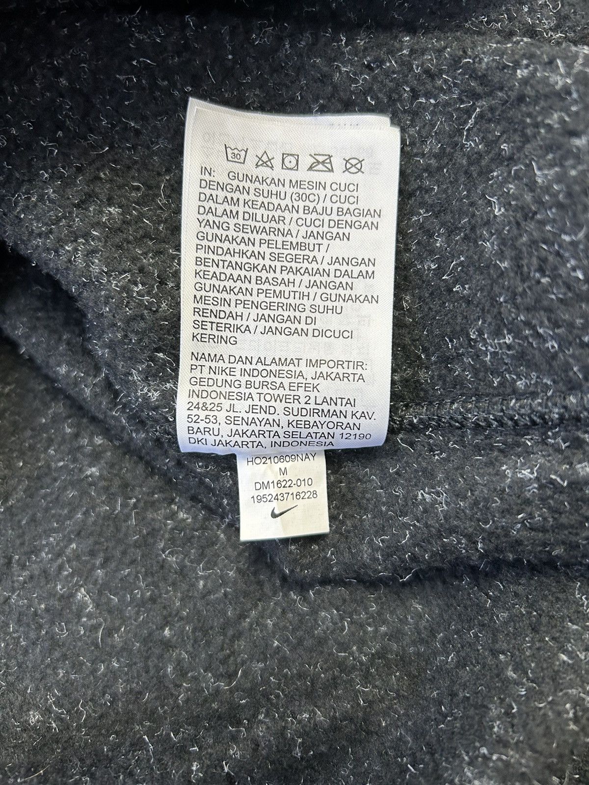 Nike × Vintage NIKE COWL NECK PULL OVER Size US M / EU 48-50 / 2 - 7 Thumbnail