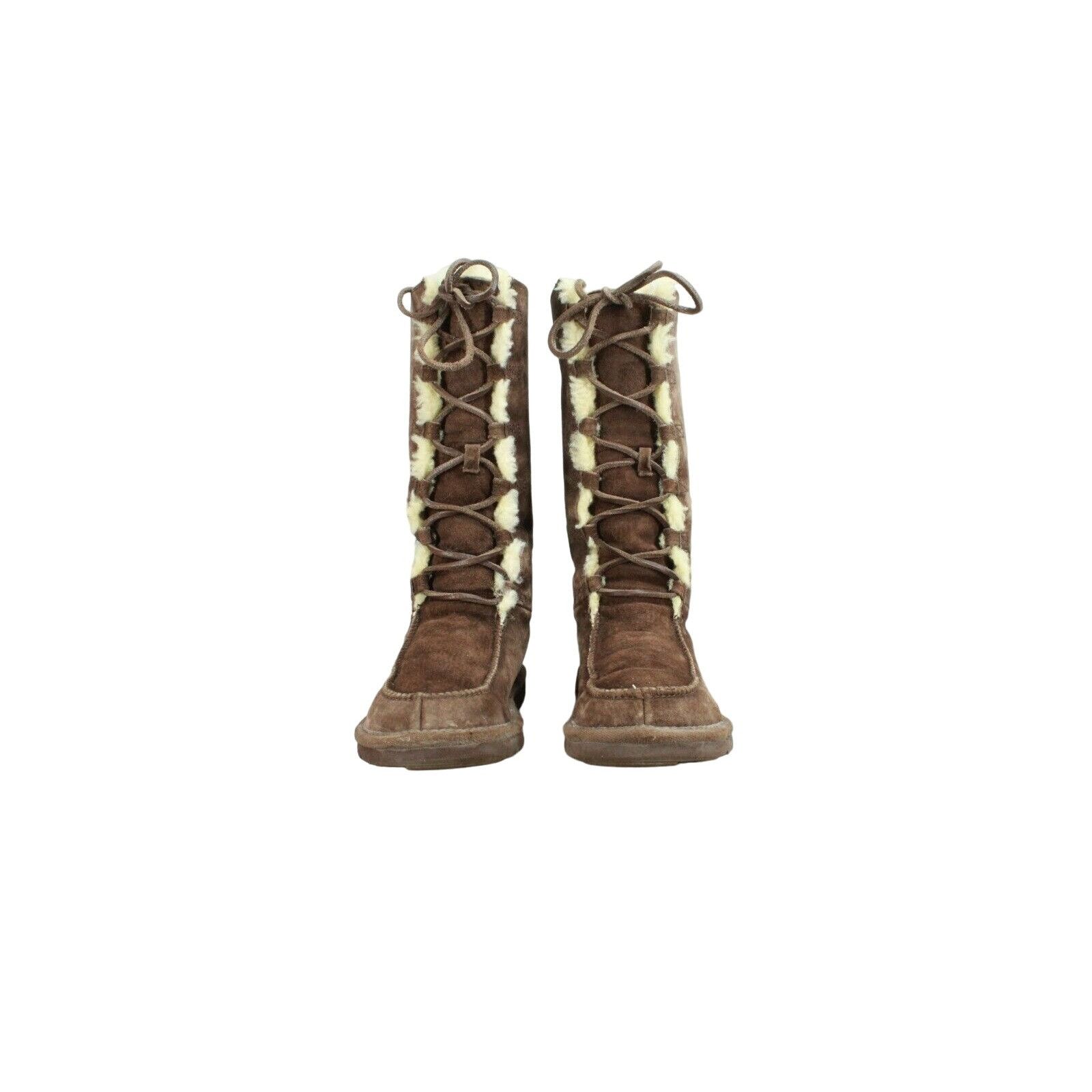 Ugg UGG Women's Tularosa Sheepskin Round Toe Tall Boots Size US 6 / IT 36 - 5 Thumbnail
