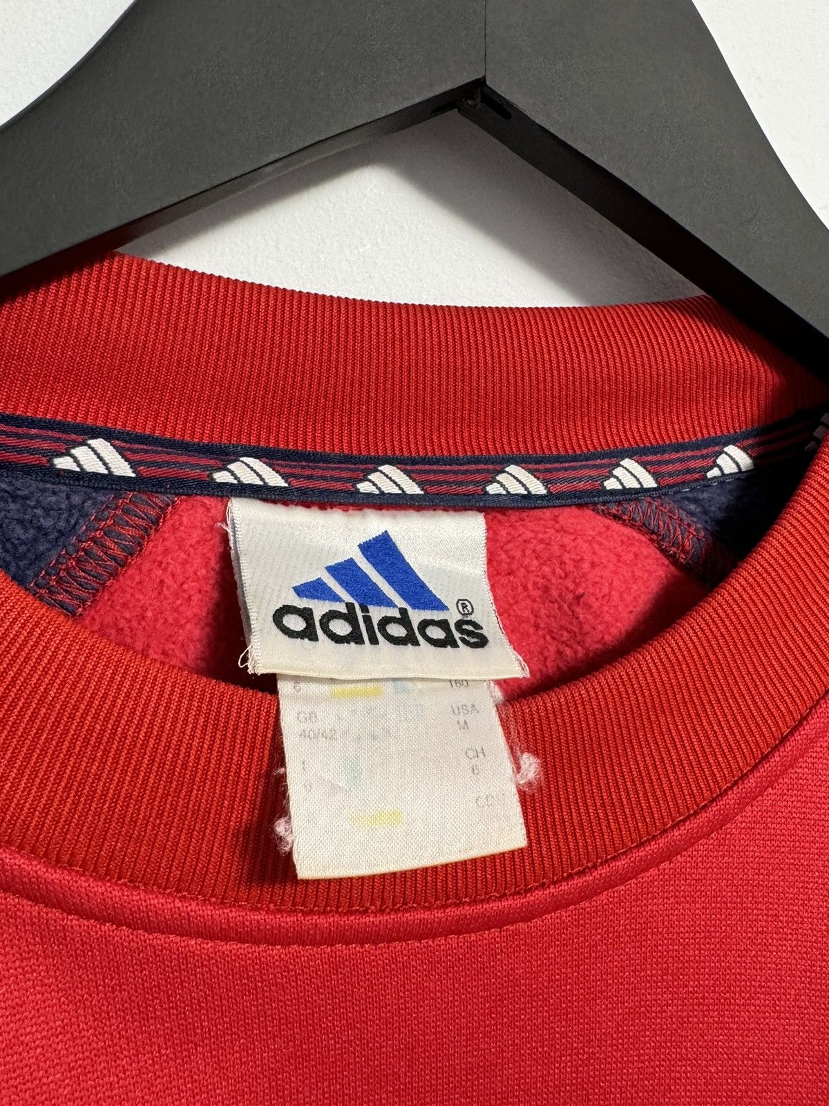Vintage Adidas Vintage 90’s sweatshirt Big logo hype y2k Size US M / EU 48-50 / 2 - 5 Thumbnail