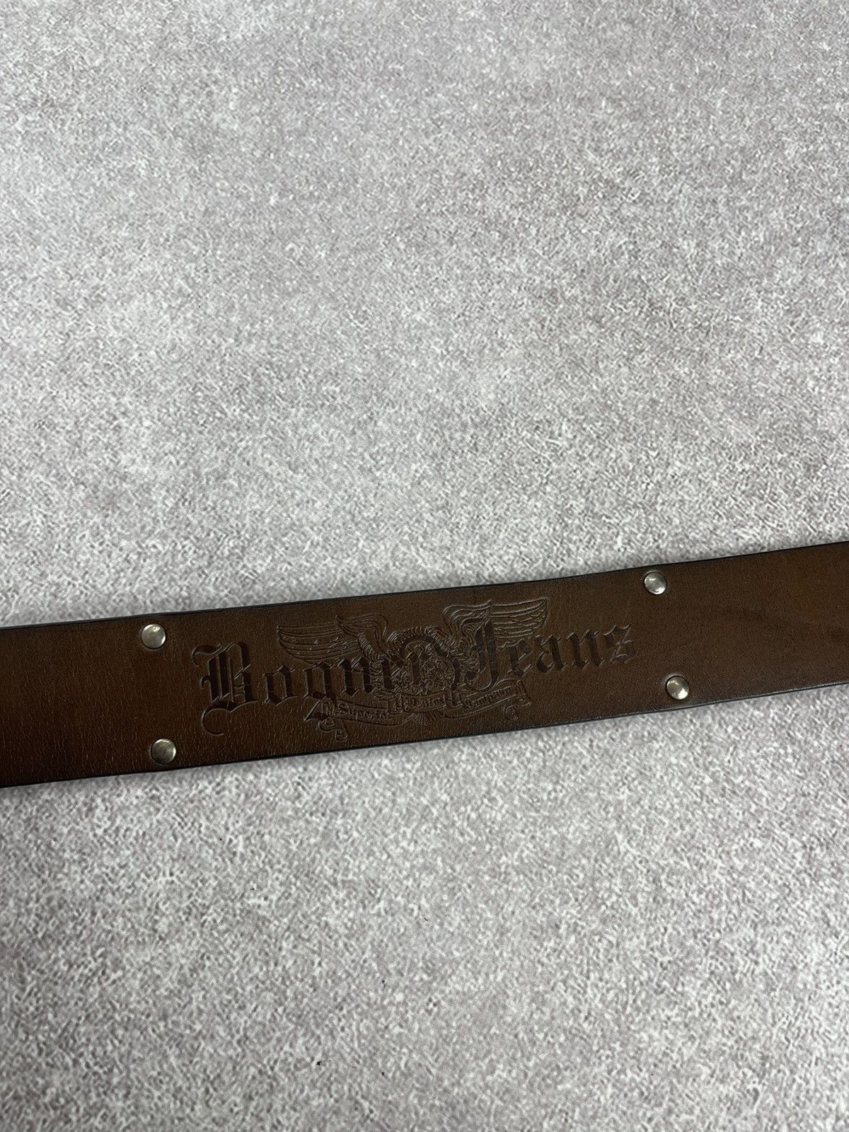 Bogner × Vintage Vintage Bogner Leather Belt Brown Unisex Size ONE SIZE - 3 Thumbnail