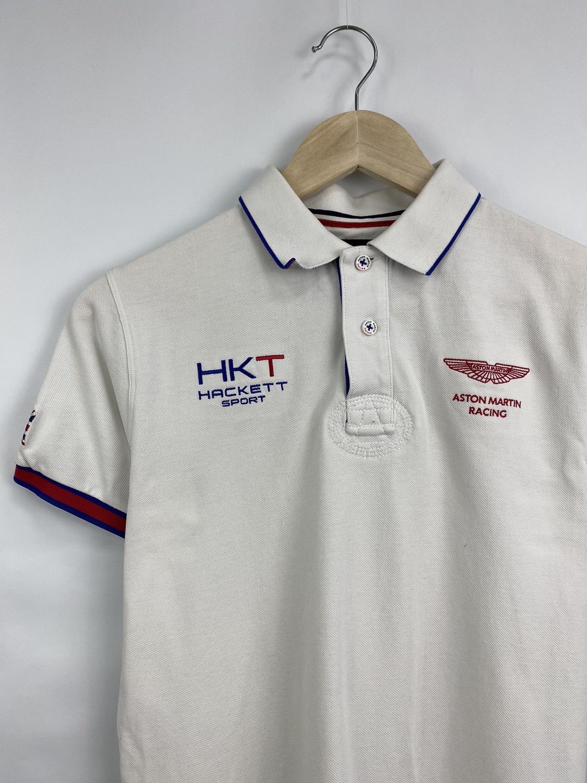 Hackett 🇬🇧 Aston Martin Racing Hackett Sport Rare t-Shirt Retro Y2K Size US S / EU 44-46 / 1 - 2 Thumbnail