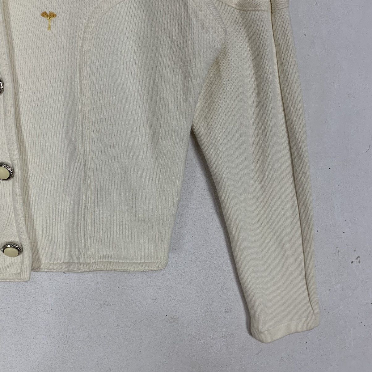 Courreges Vintage Courrèges Fashion Brand Paris Cardigan Sweatshirt Size S / US 4 / IT 40 - 6 Thumbnail