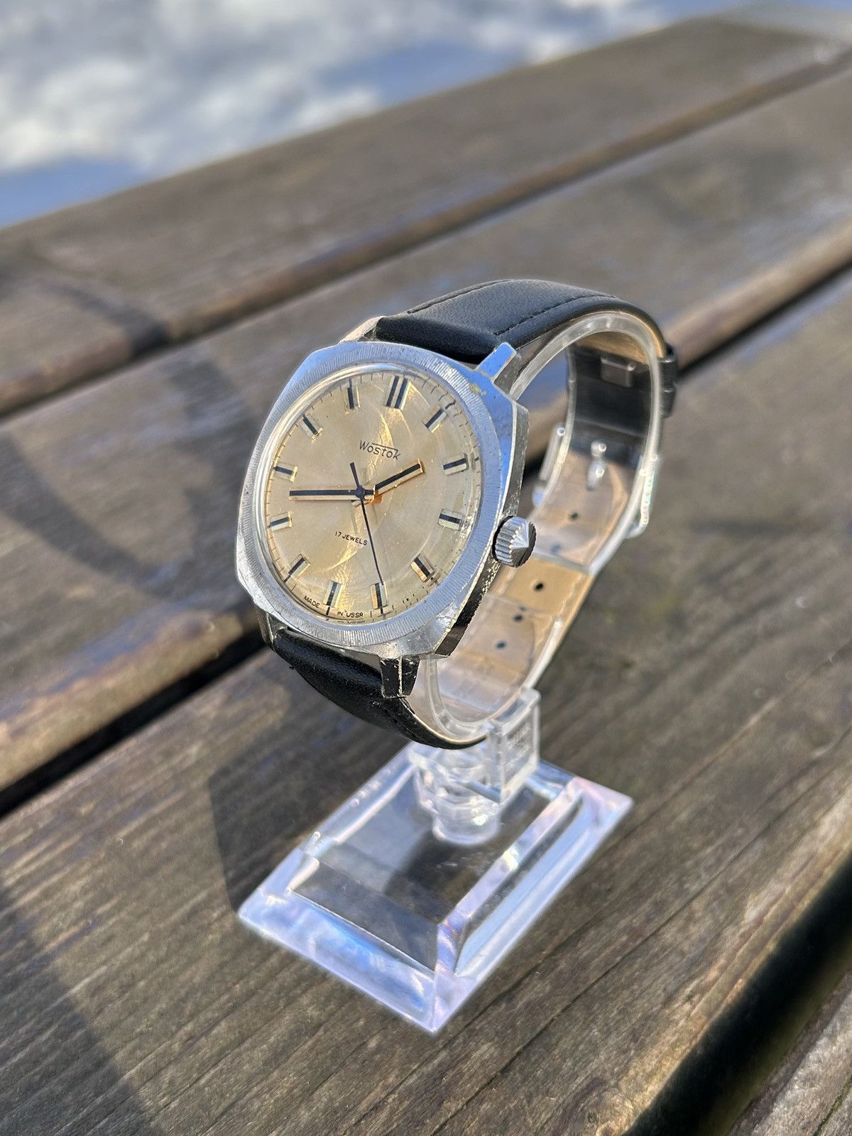 Vintage Vintage Watch Vostok Mechanical Authentic 1980s Size ONE SIZE - 4 Thumbnail
