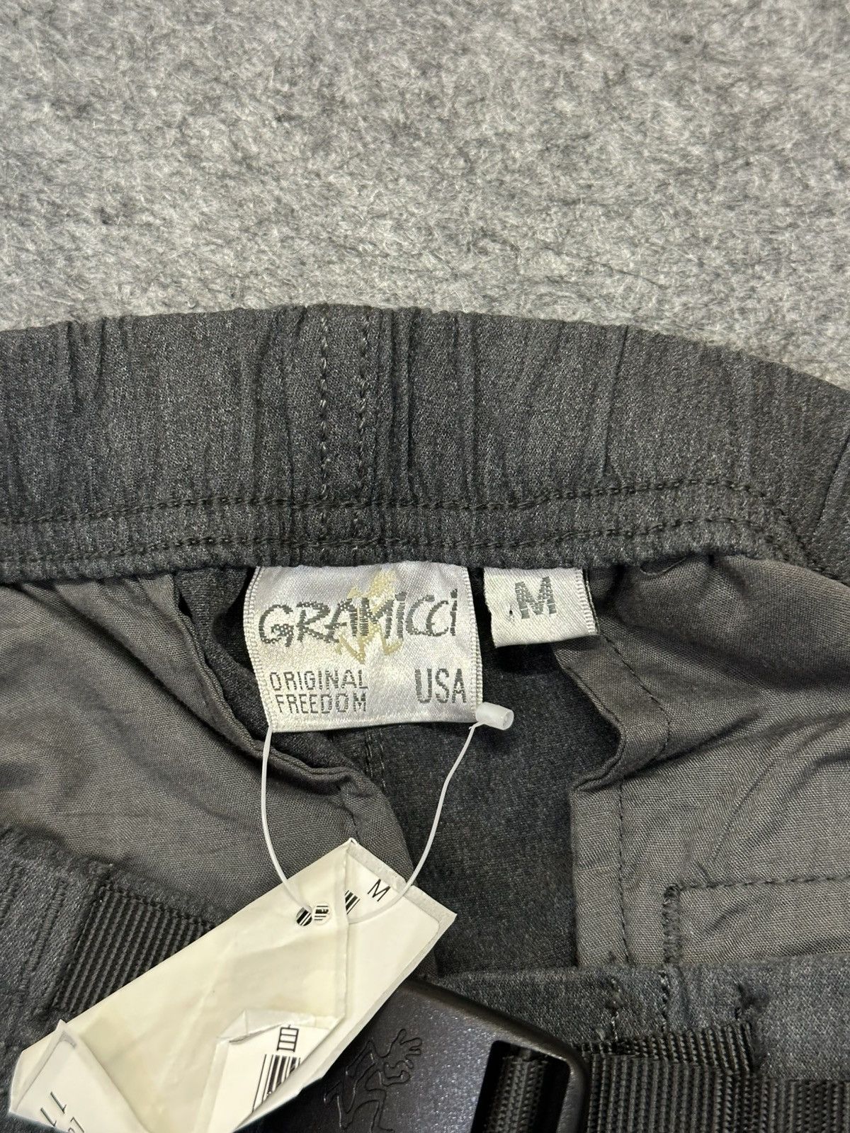 Gramicci Gramicci heather gray NN-shorts an adjustable webbing belt. Size US 31 - 13 Thumbnail