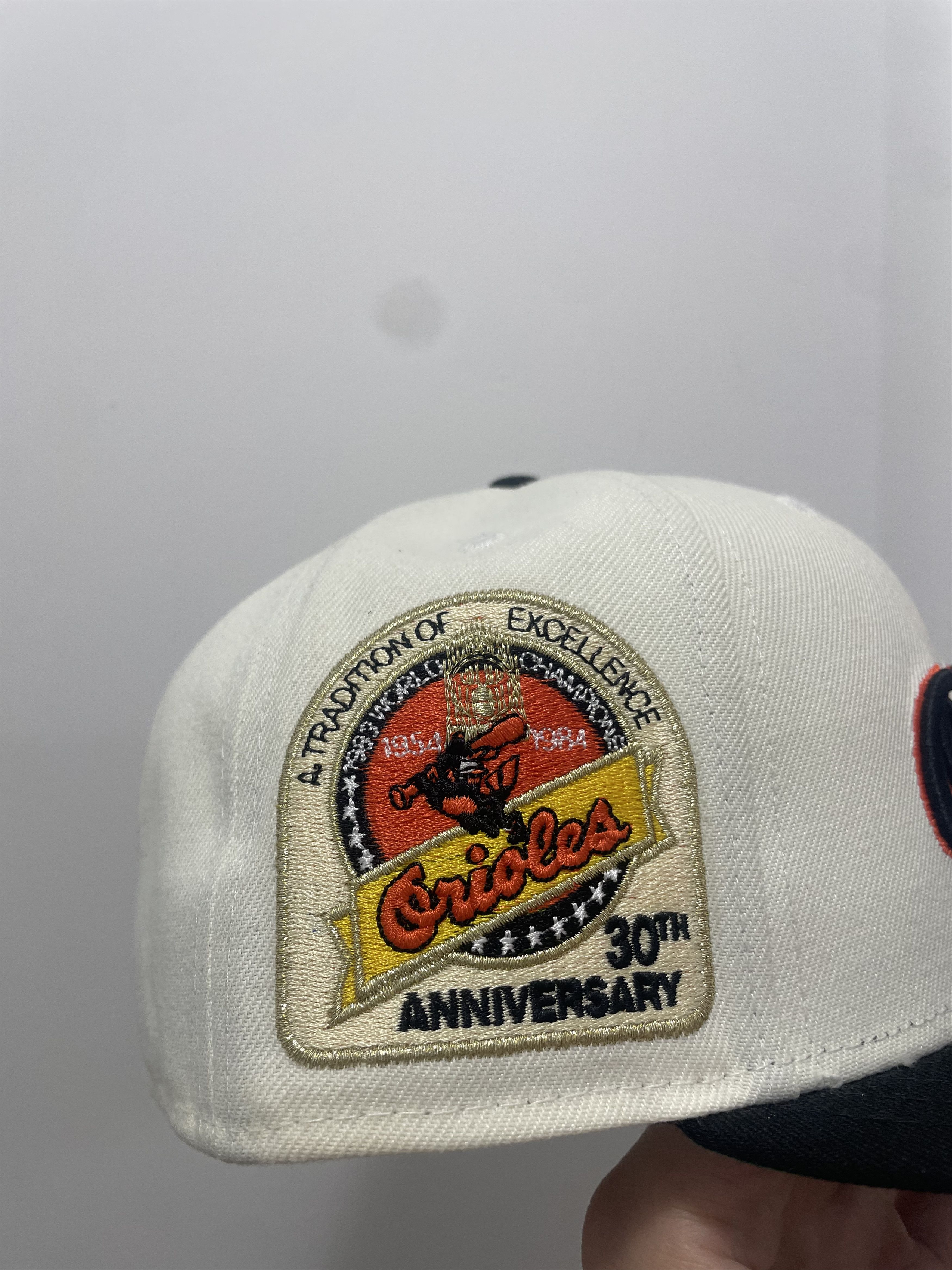 MyFitteds Myfitteds Baltimore orioles 30th anniversary patch 7 1/8 Size ONE SIZE - 4 Thumbnail