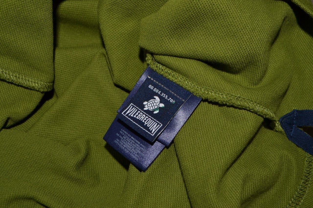 Vilebrequin Vilebrequin Regular Fit Men's Green Short Sleeve Polo Shirt Size US S / EU 44-46 / 1 - 10 Thumbnail