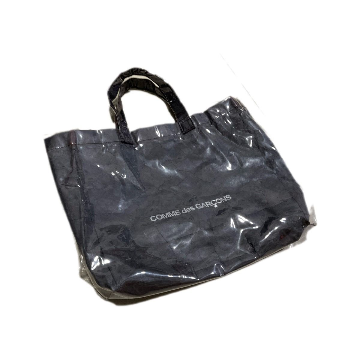 Comme des Garcons × Comme des Garcons Homme × Japanese Brand 🔥 Comme Des Garcons Tote Bag Kraft Paper PVC Size ONE SIZE - 2 Thumbnail