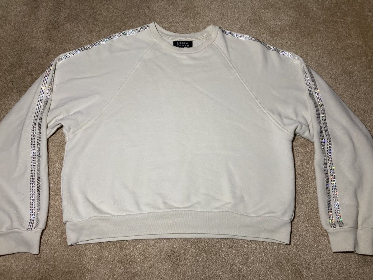 Liberal Youth Ministry FW21 Liberal Youth Ministry Crystal Jewel Sweatshirt M 2021 Size US M / EU 48-50 / 2 - 2 Thumbnail