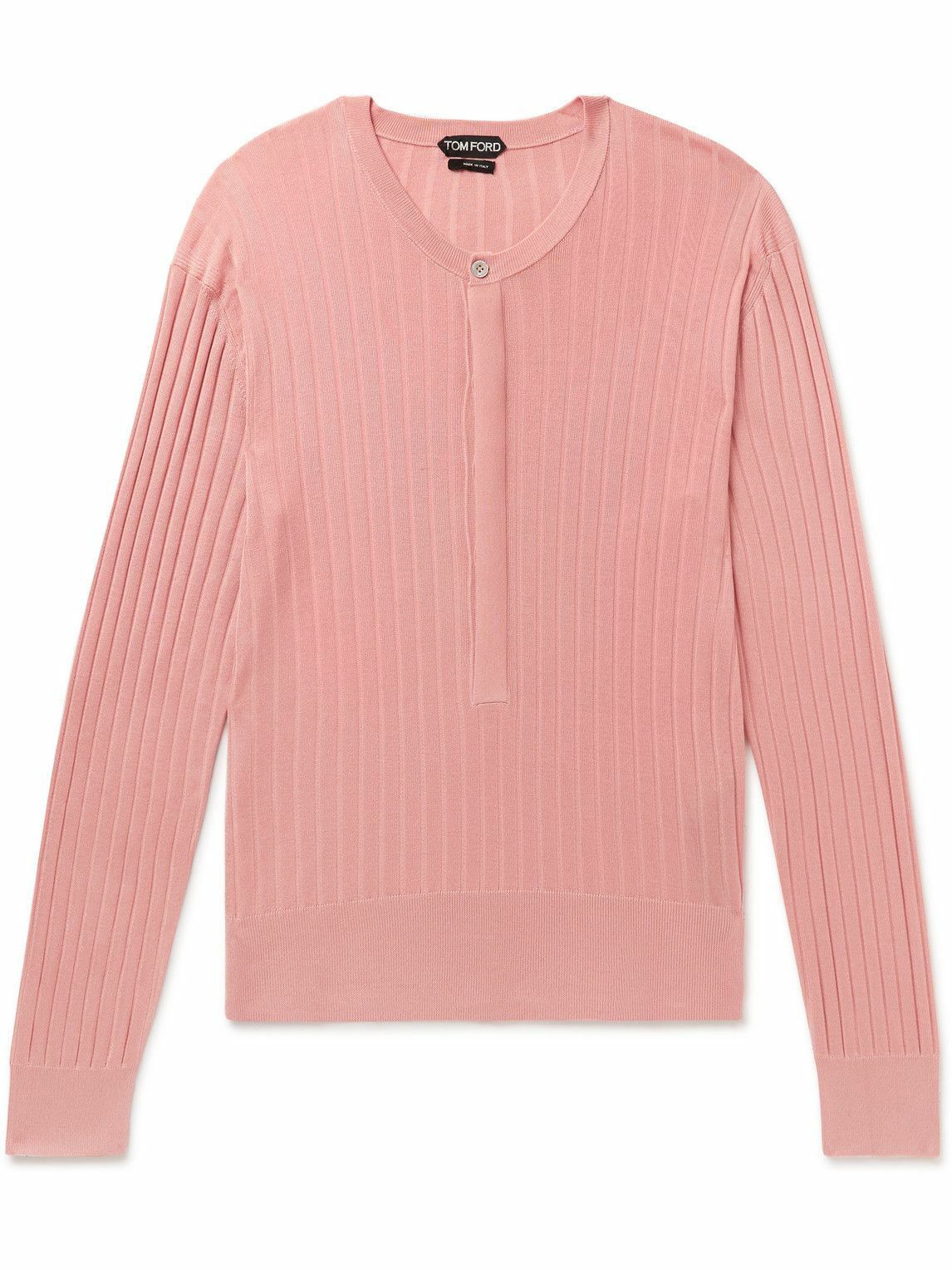 image of Tom Ford O1Loc1C0324 Kyl003 Sweater In Pink, Men's (Size Small)