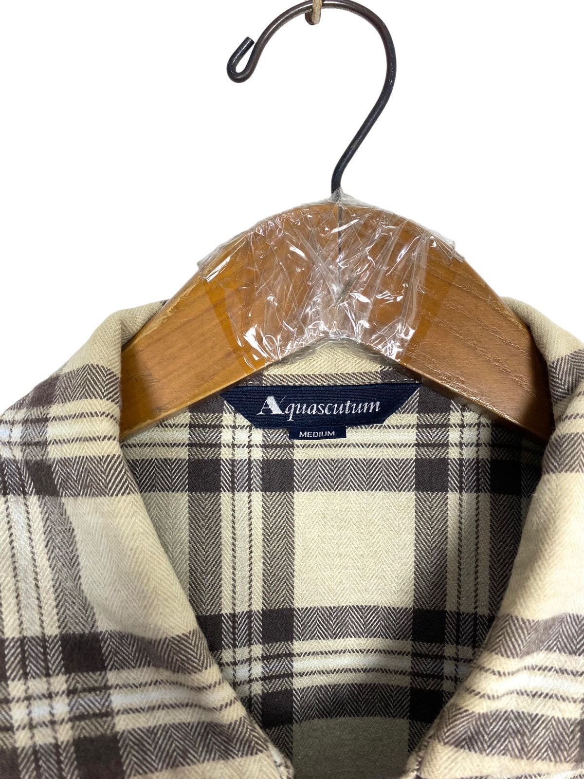 Aquascutum Rare‼️ Aquascutum Shirt Novacheck Made in Japan Size US M / EU 48-50 / 2 - 5 Thumbnail