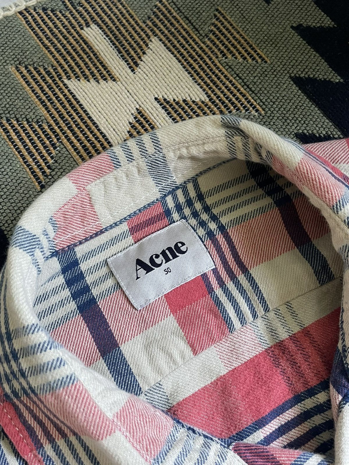 Acne Studios Acne Studios Ryan Check AW2011 Flannel Shirt Size US M / EU 48-50 / 2 - 13 Thumbnail