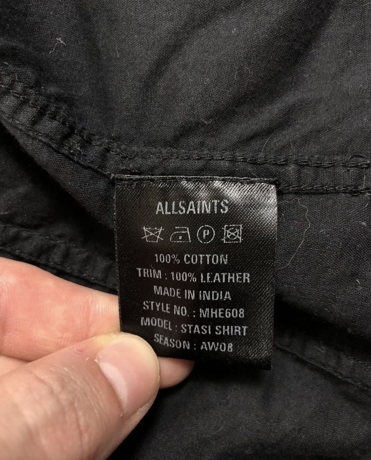 Allsaints Allsaints shirt Size US S / EU 44-46 / 1 - 7 Thumbnail