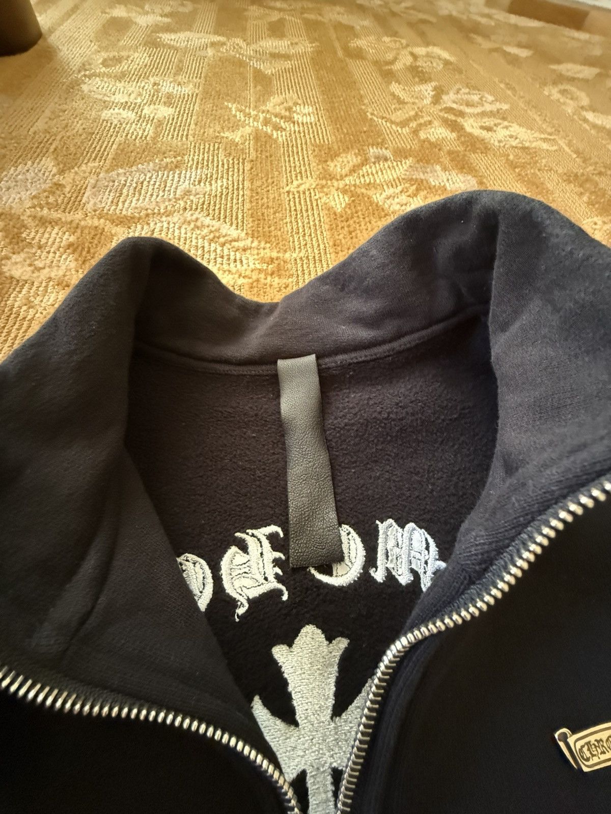 Chrome Hearts Chrome Hearts Men’s Hollywood 1/2 Zip Size US XL / EU 56 / 4 - 6 Thumbnail