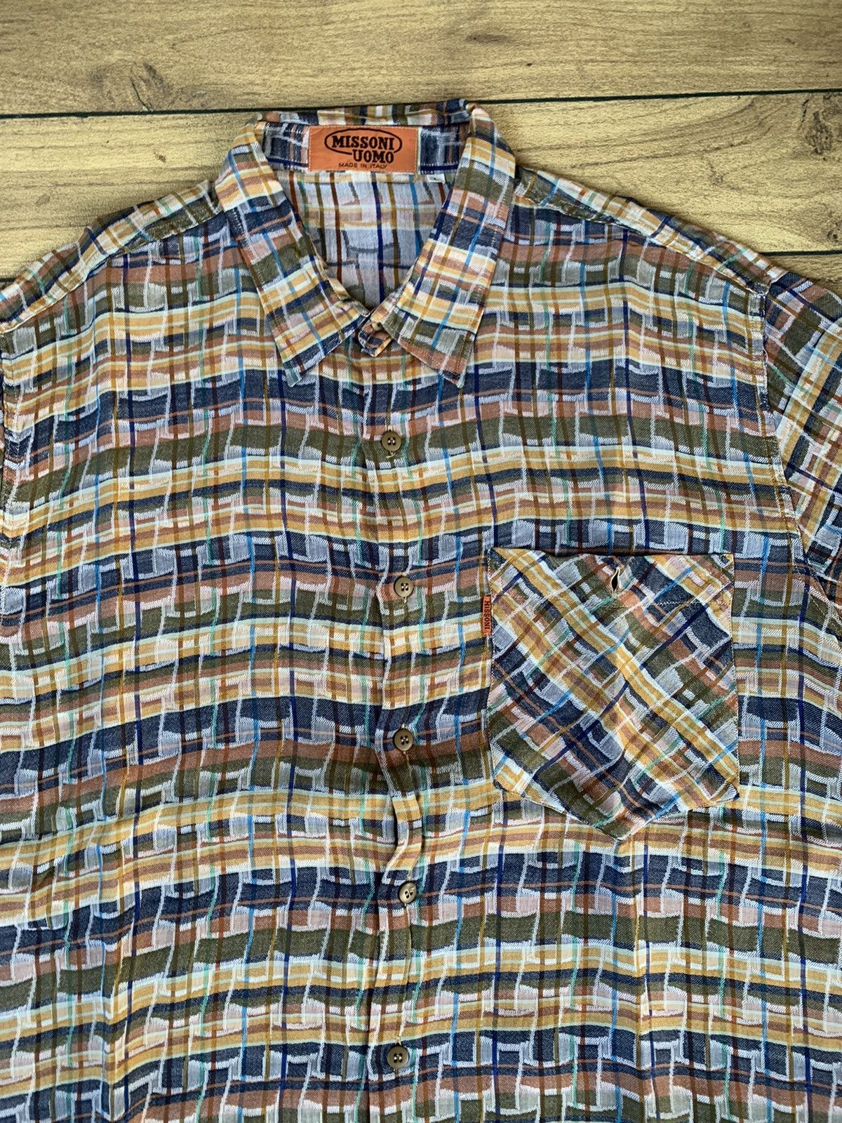 Missoni Missoni uomo vintage shirt Size US L / EU 52-54 / 3 - 2 Thumbnail