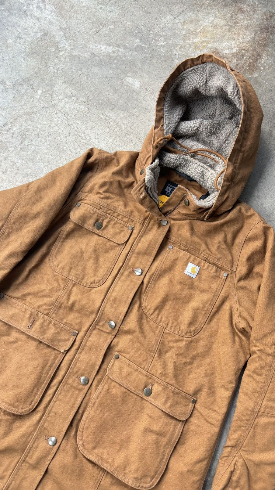 Carhartt Carhartt Washed Duck Coat Fall 2023 Size US XL / EU 56 / 4 - 2 Thumbnail