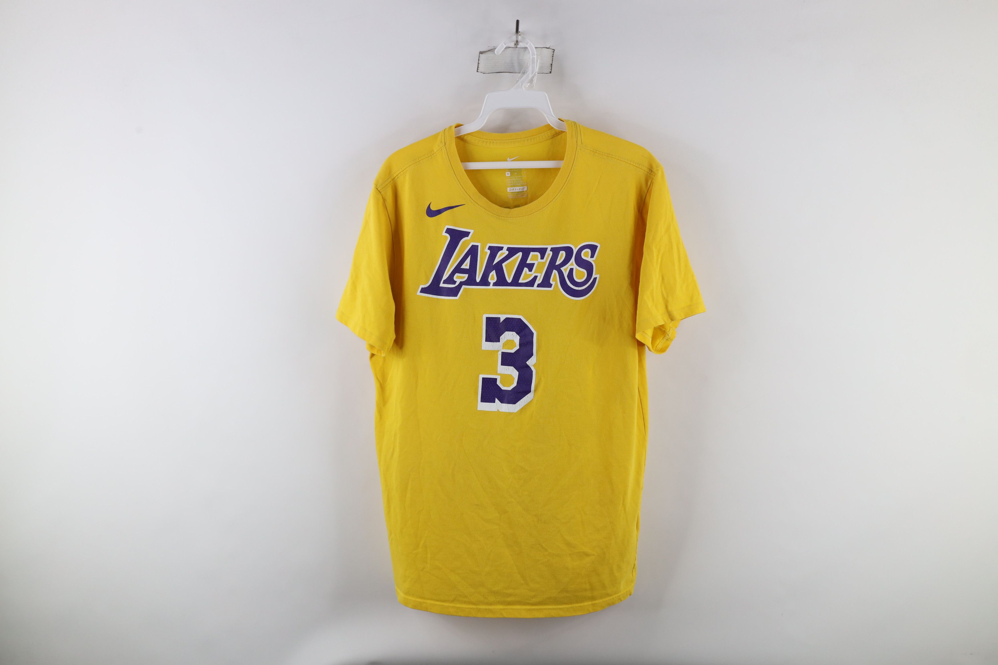 Nike × Vintage Nike Anthony Davis Los Angeles Lakers Basketball T-Shirt Size US M / EU 48-50 / 2 - 1 Thumbnail