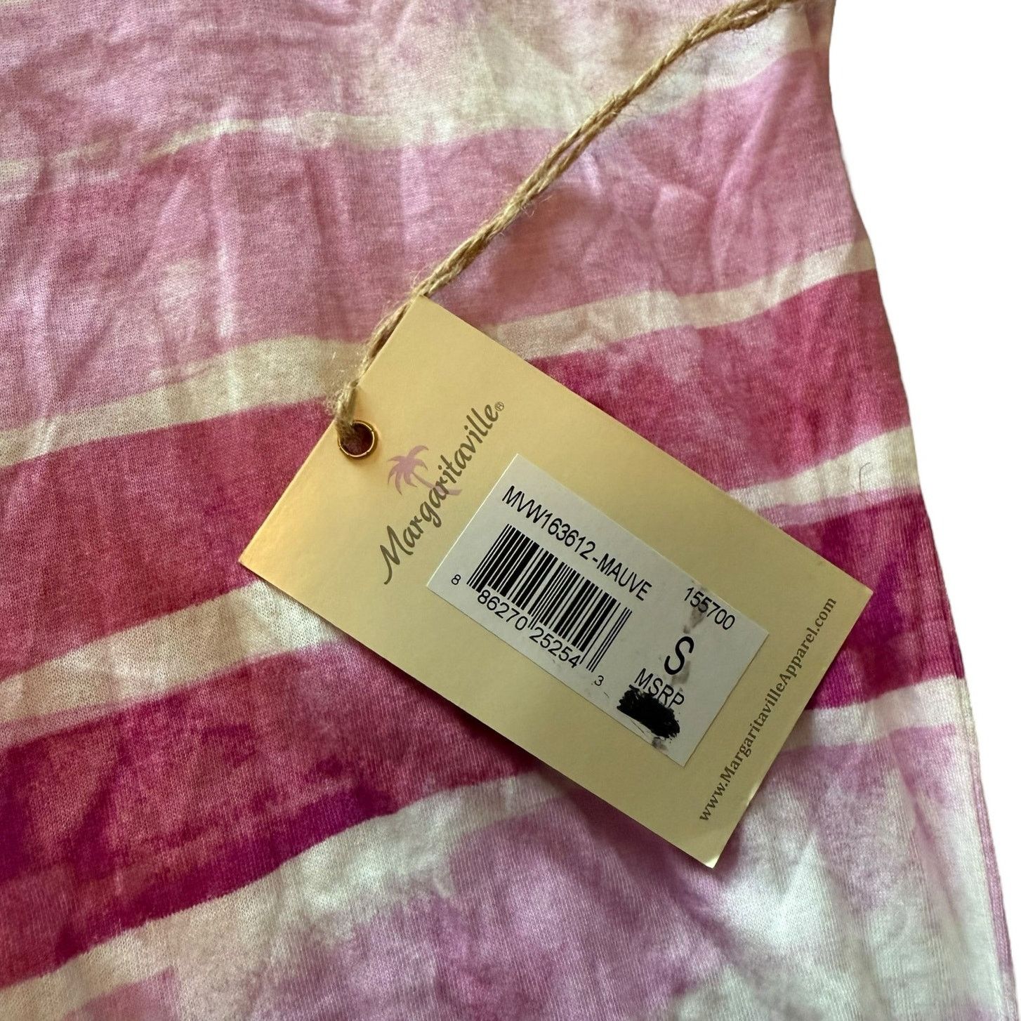 Other NEW Margaritaville Drop Shoulder Dress Pink Mauve Size Small Size S / US 4 / IT 40 - 6 Thumbnail