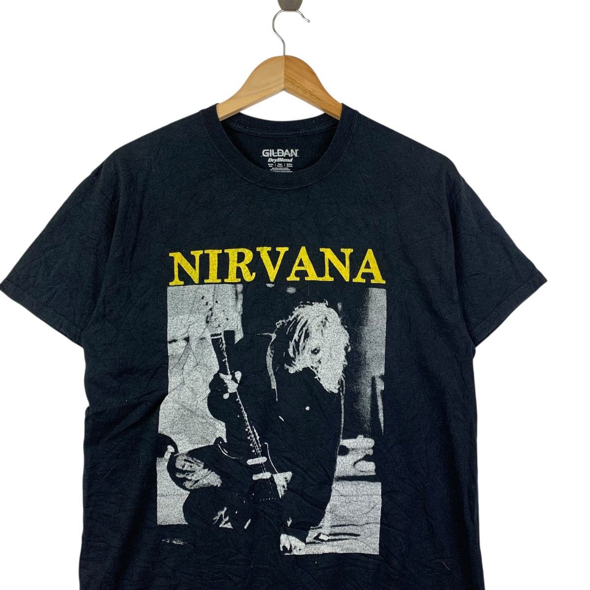 Nirvana Nirvana Graphic Tee Black 90s Grunge Rock Style Size US M / EU 48-50 / 2 - 2 Thumbnail