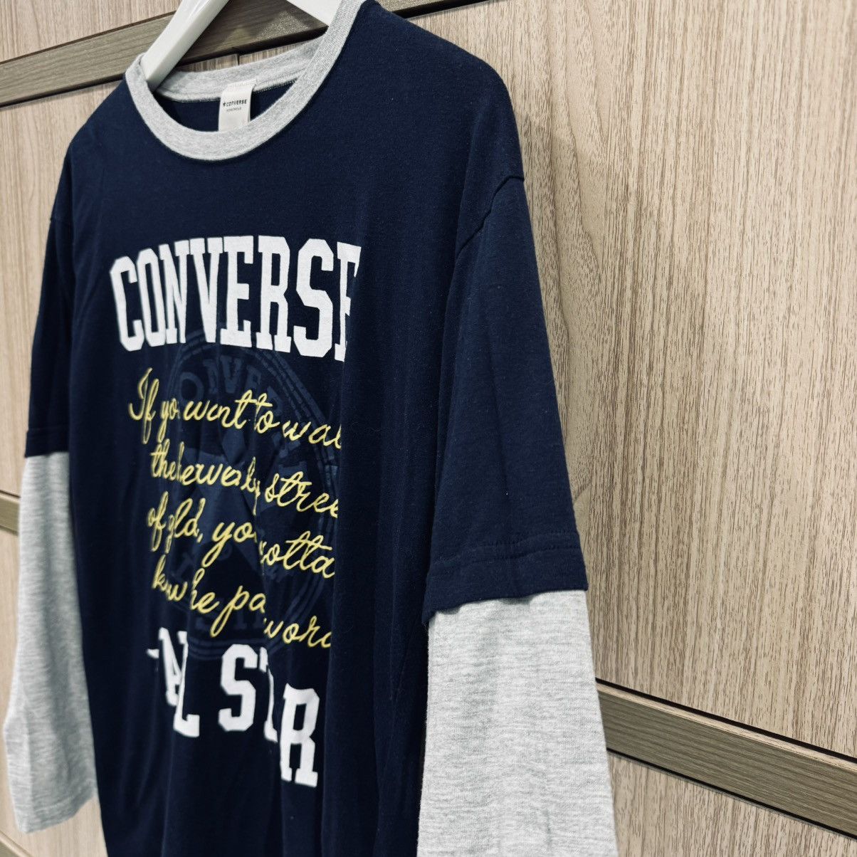 Converse Converse All Star Long Sleeve Night Wear Size US S / EU 44-46 / 1 - 3 Thumbnail