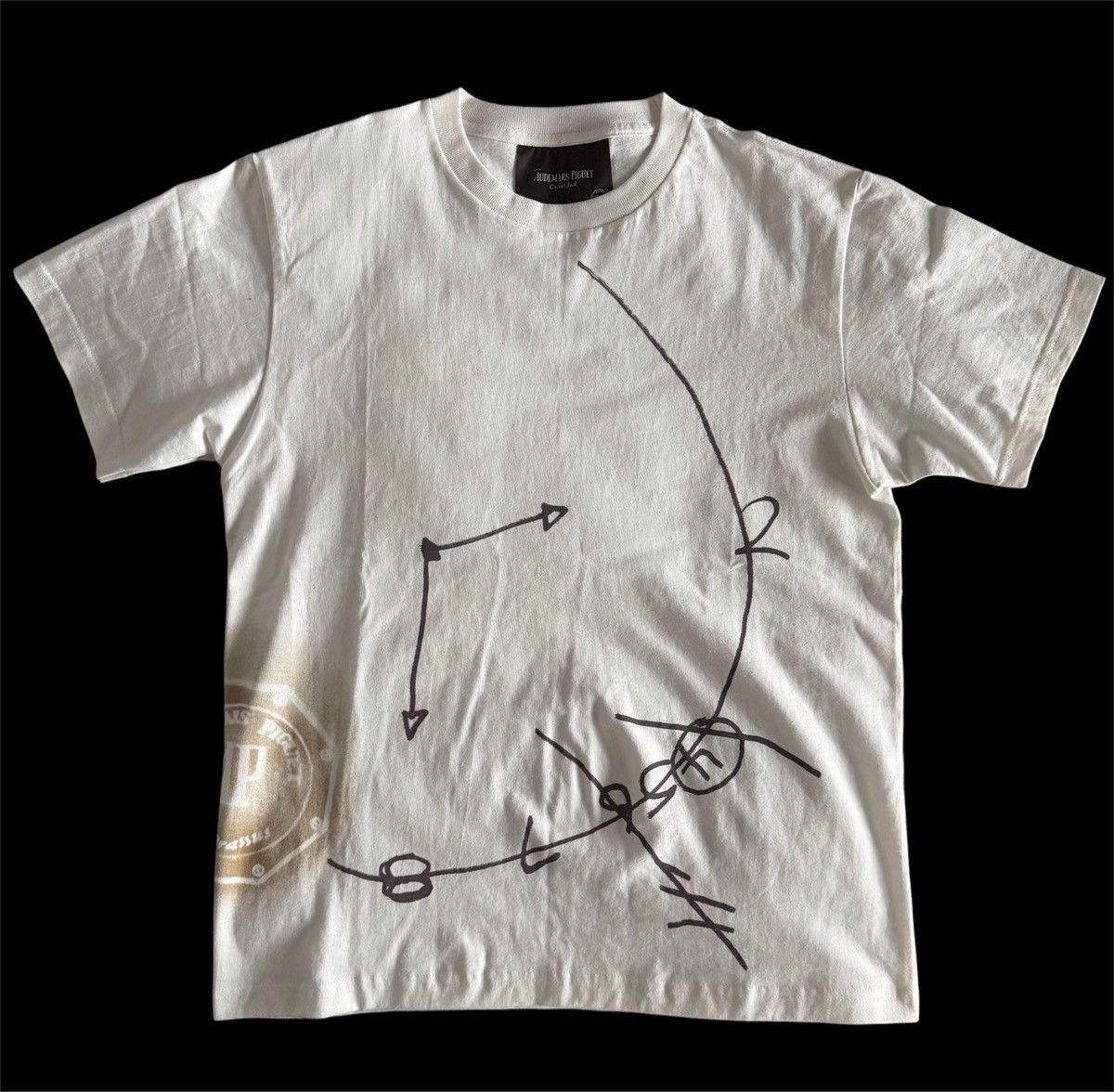 Audemars Piguet × Travis Scott Travis Scott x Audemars Piguet Time Zones Tee 'White' Size US M / EU 48-50 / 2 - 1 Thumbnail