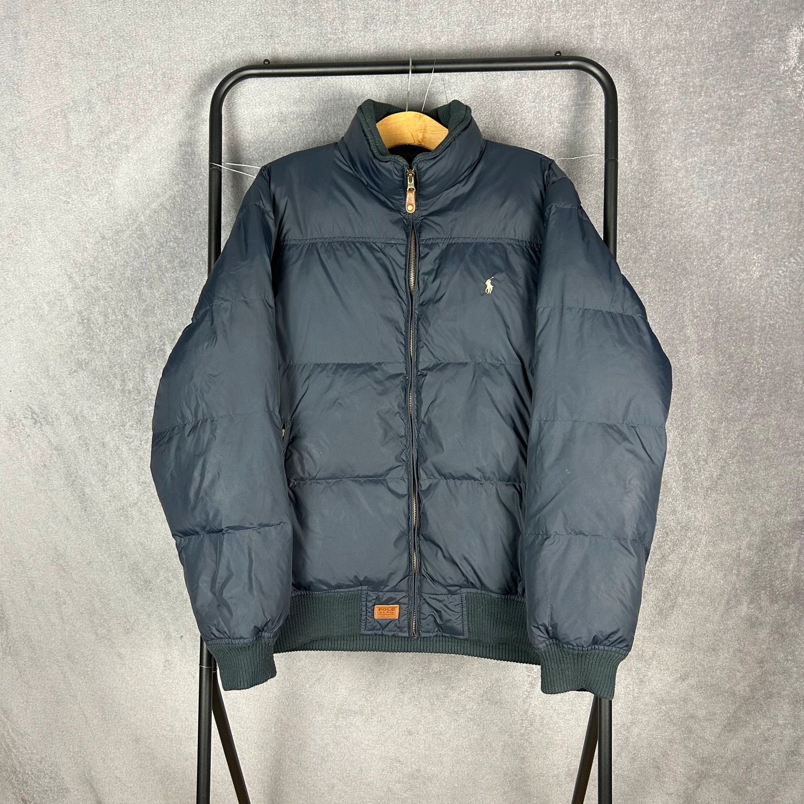 Designer × Polo Ralph Lauren × Ralph Lauren Polo Ralph Lauren puffer jacket navy mini logo pony Size US XL / EU 56 / 4 - 1 Thumbnail