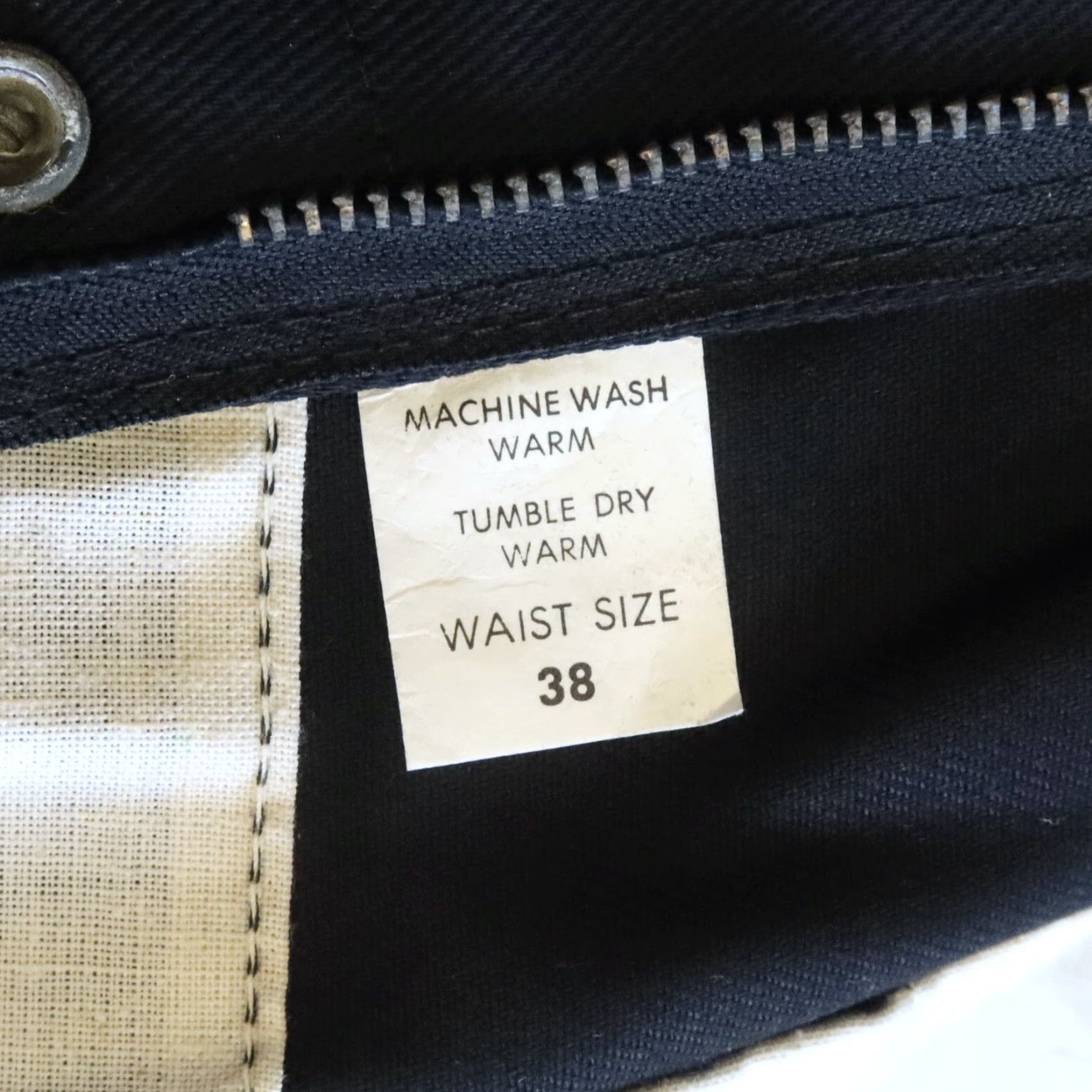 Ben Davis VINTAGE Ben Davis Work Pants Union Made in USA Yellow Tag Size 38 Black Pants Mens Size US 38 / EU 54 - 5 Thumbnail