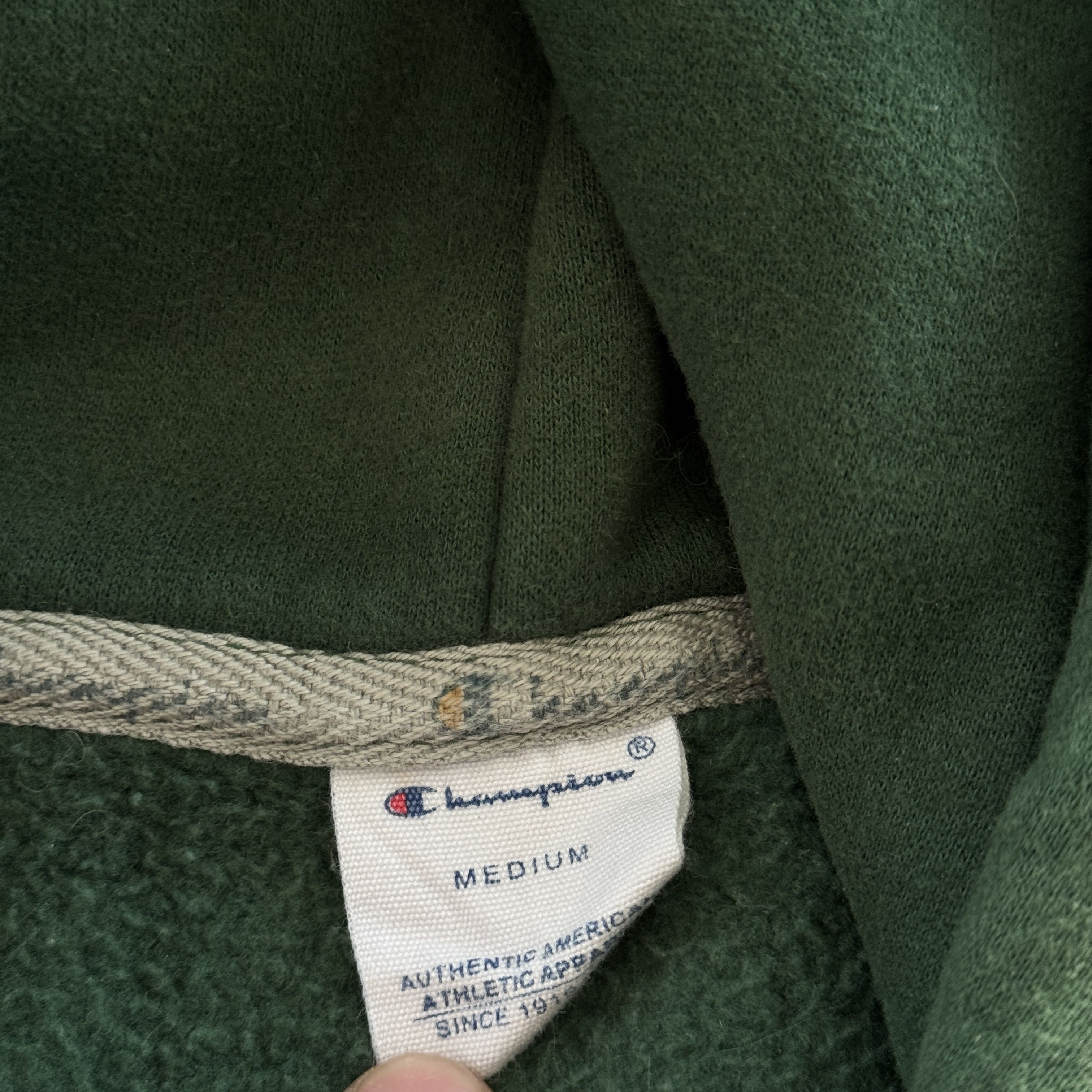 Champion Vintage Champion Hoodie Spellout Sleeve Logo Pullover Size US M / EU 48-50 / 2 - 5 Thumbnail