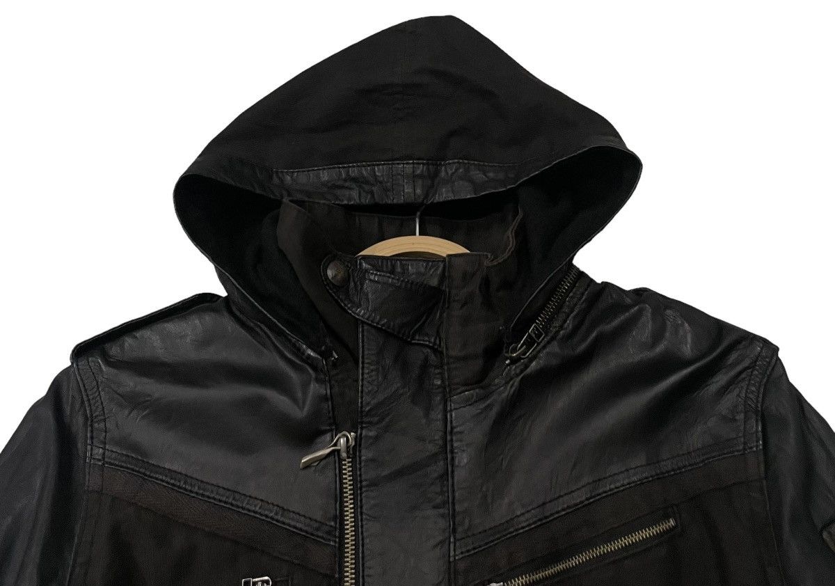 14th Addiction 14th Addiction Seditionaries Sheepskin Leather Parka Jacket Size US S / EU 44-46 / 1 - 9 Thumbnail