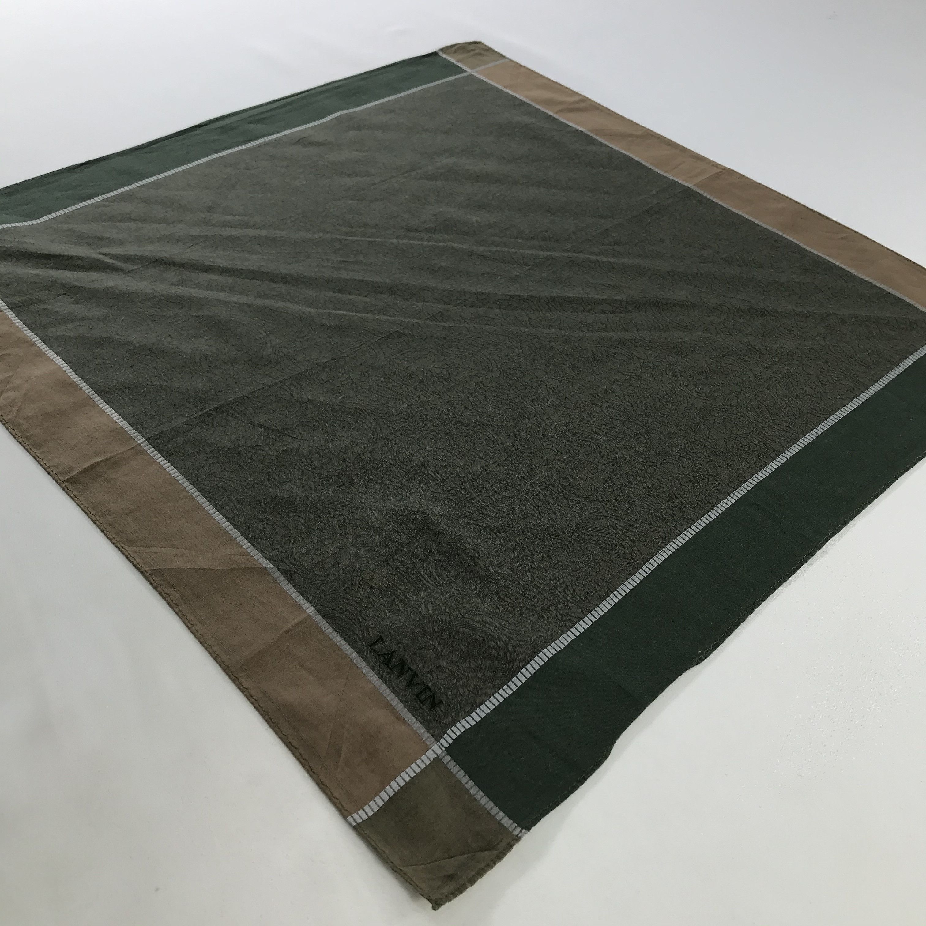 Lanvin × Vintage Lanvin Bandana / Handkerchief / Neckerchief - S1084 Size ONE SIZE - 2 Thumbnail
