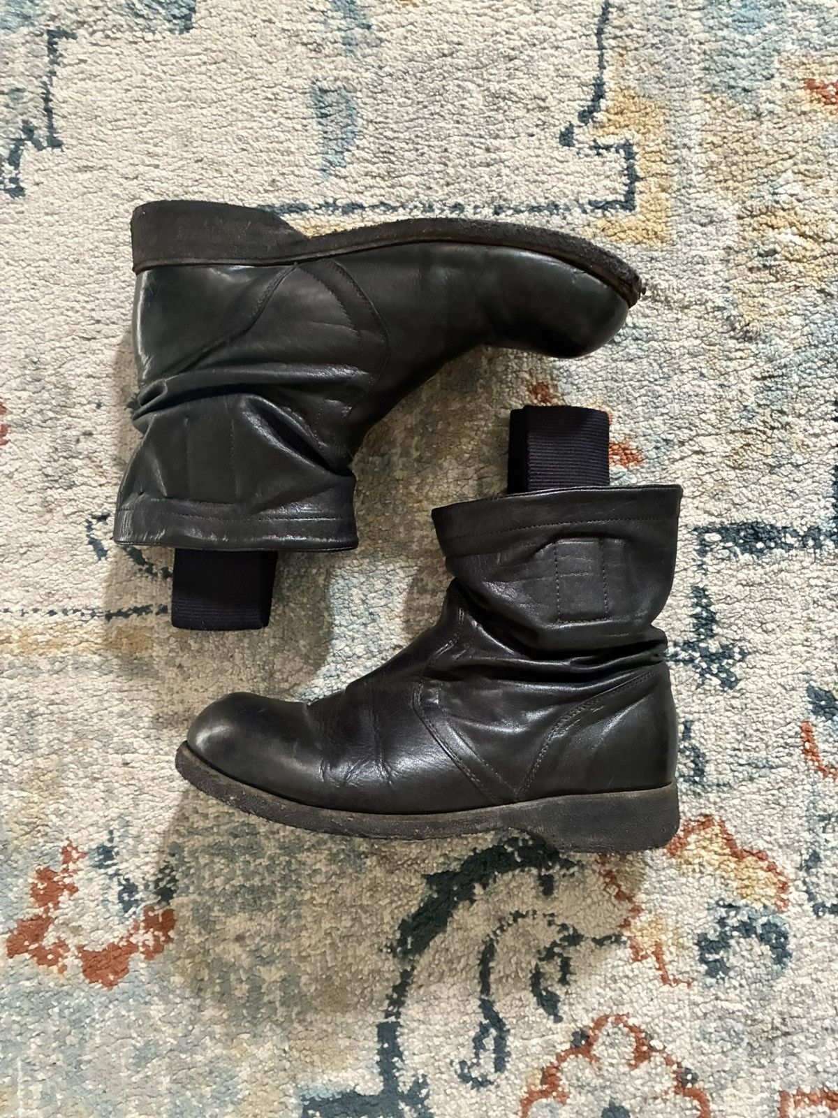 Rick Owens Rick Owens AW03 Pull on Trucker Boot Size US 9.5 / EU 42-43 - 3 Thumbnail