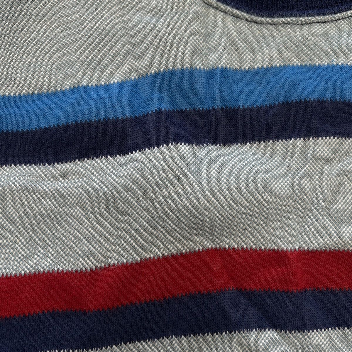 Vintage Vintage Striped Knit Tee - 70s/80s Style Size US M / EU 48-50 / 2 - 4 Thumbnail