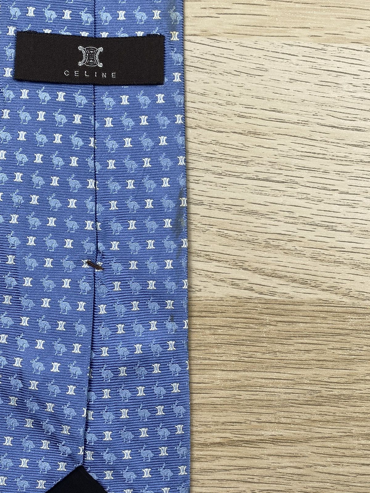 Celine Vintage Celine Silk Tie T70 Size ONE SIZE - 6 Thumbnail
