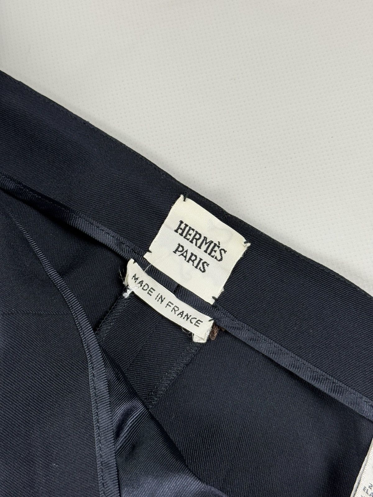Hermes Hermes Paris Ladies Virgin Wool Dress Pants Trousers Size 40 Size 27" / US 4 / IT 40 - 13 Thumbnail