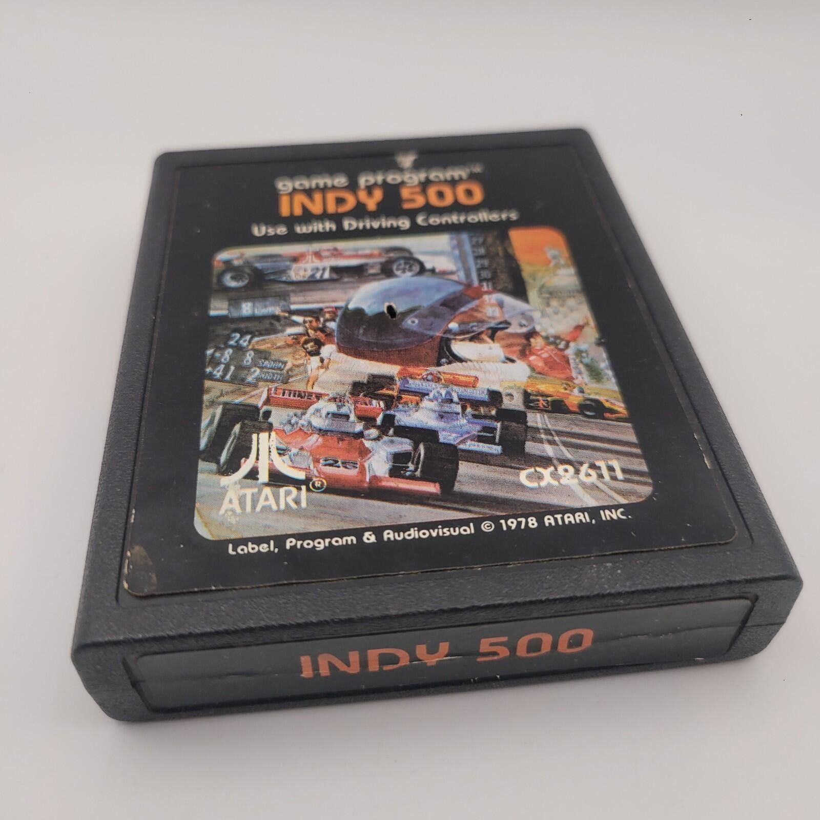 Other Indy 500 (Atari 2600, 1978) CX2611 Game Cart - Tested Size ONE SIZE - 3 Thumbnail
