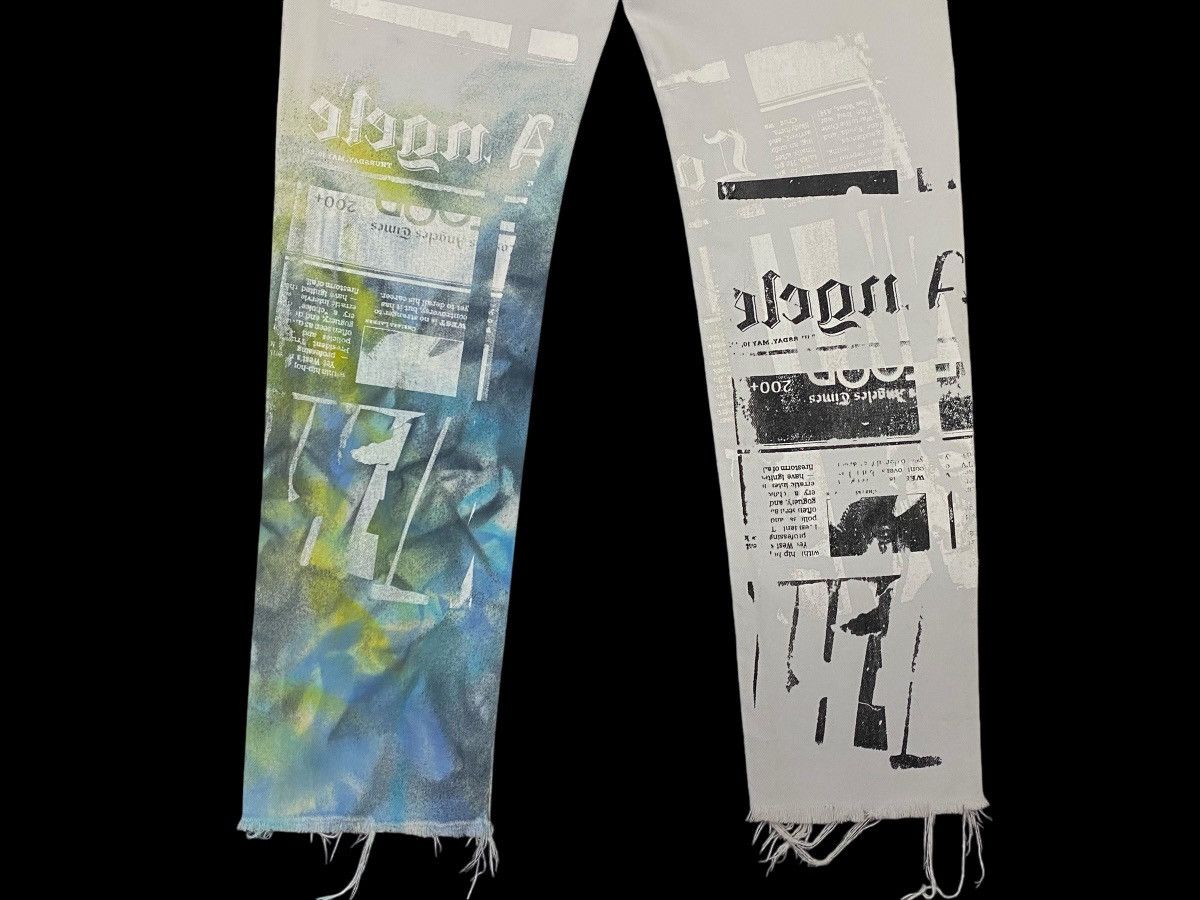 Japanese Brand × Levi's Levi’s X Cote Mer Printed “Sex Pistol” Anarchy In The Japan Size US 30 / EU 46 - 7 Thumbnail