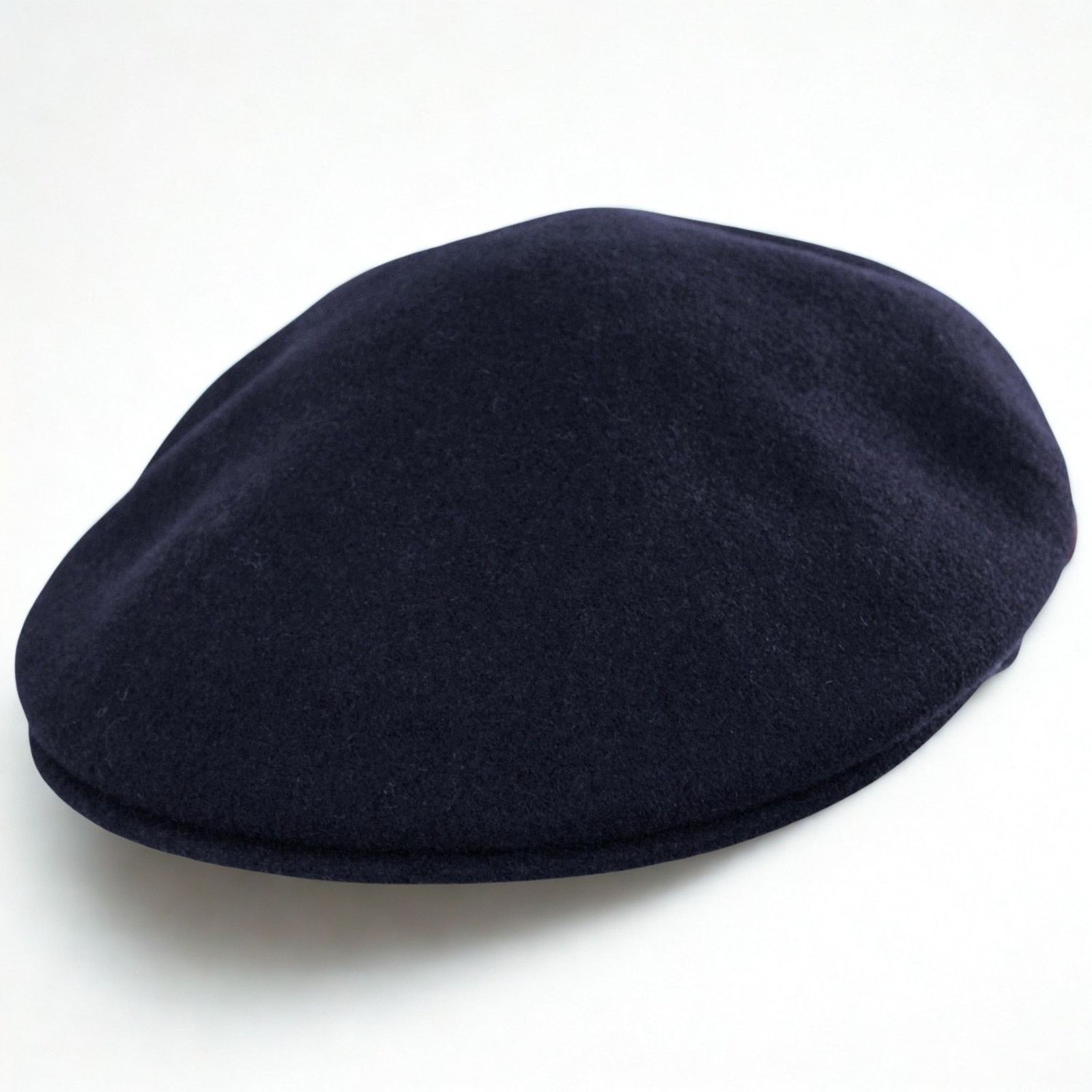 Kangol Kangol 504 Wool Earflap Hat Navy XL Classic Flat Felt Cap Size ONE SIZE - 4 Thumbnail