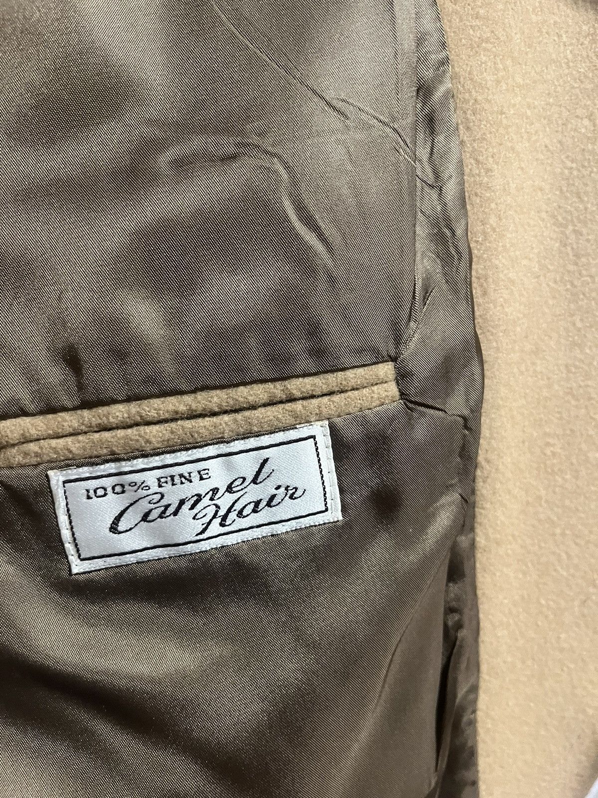 Stafford × Vintage Vintage Men’s Brown Camel Hair Jacket 42R Size 42R - 5 Thumbnail