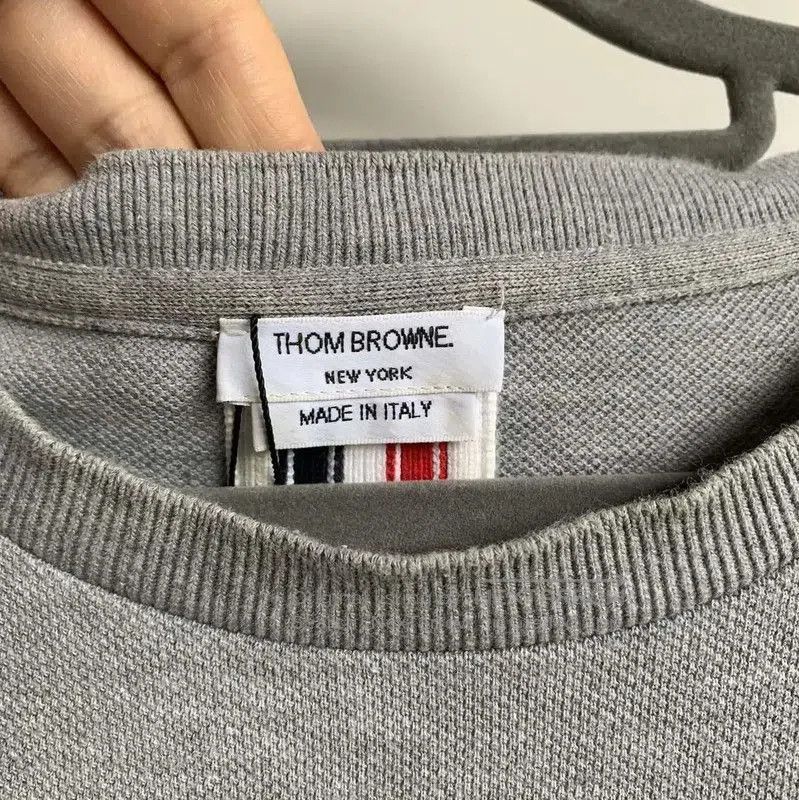 Thom Browne Thom Browne Gray Cotton Women's T-Shirt . Size S / US 4 / IT 40 - 4 Thumbnail