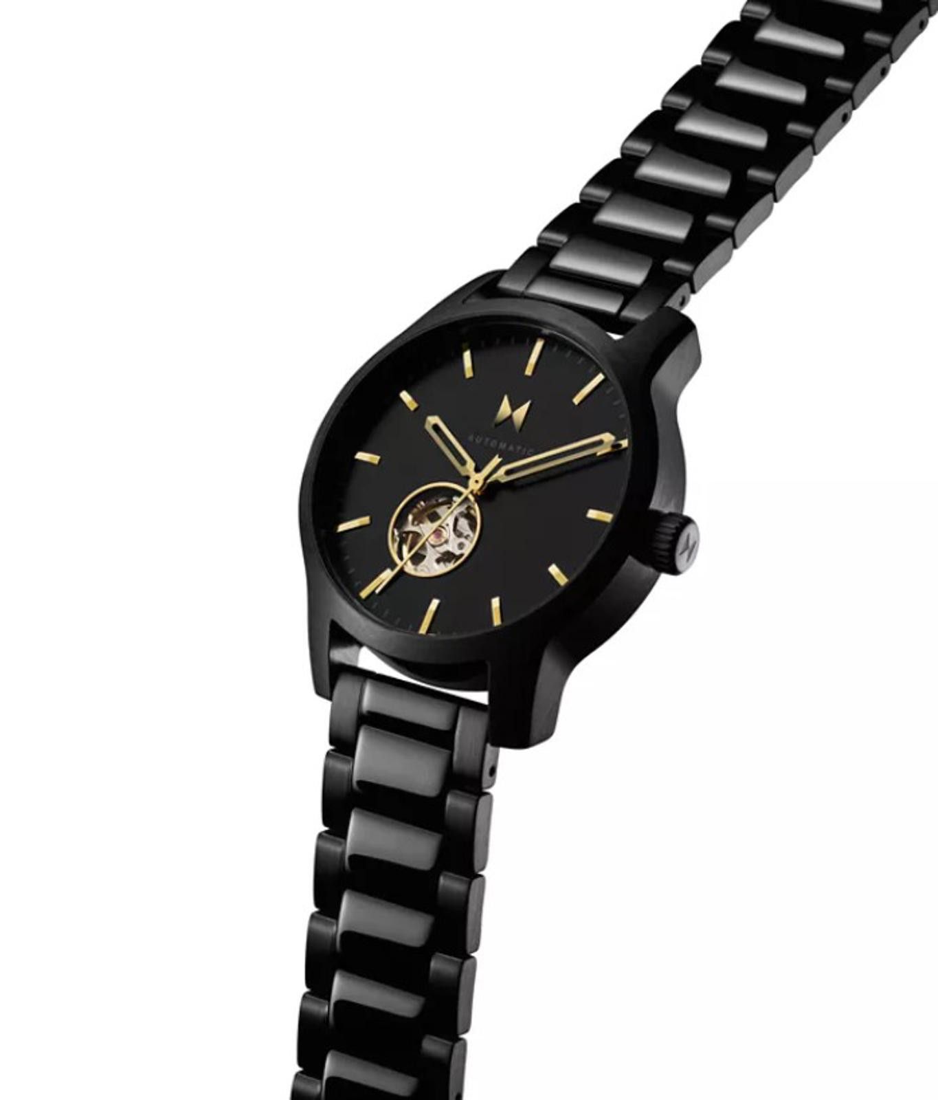 Mvmt MVMT Men's Classic II Automatic Ionic Plated Black teel 42mm Size ONE SIZE - 4 Thumbnail